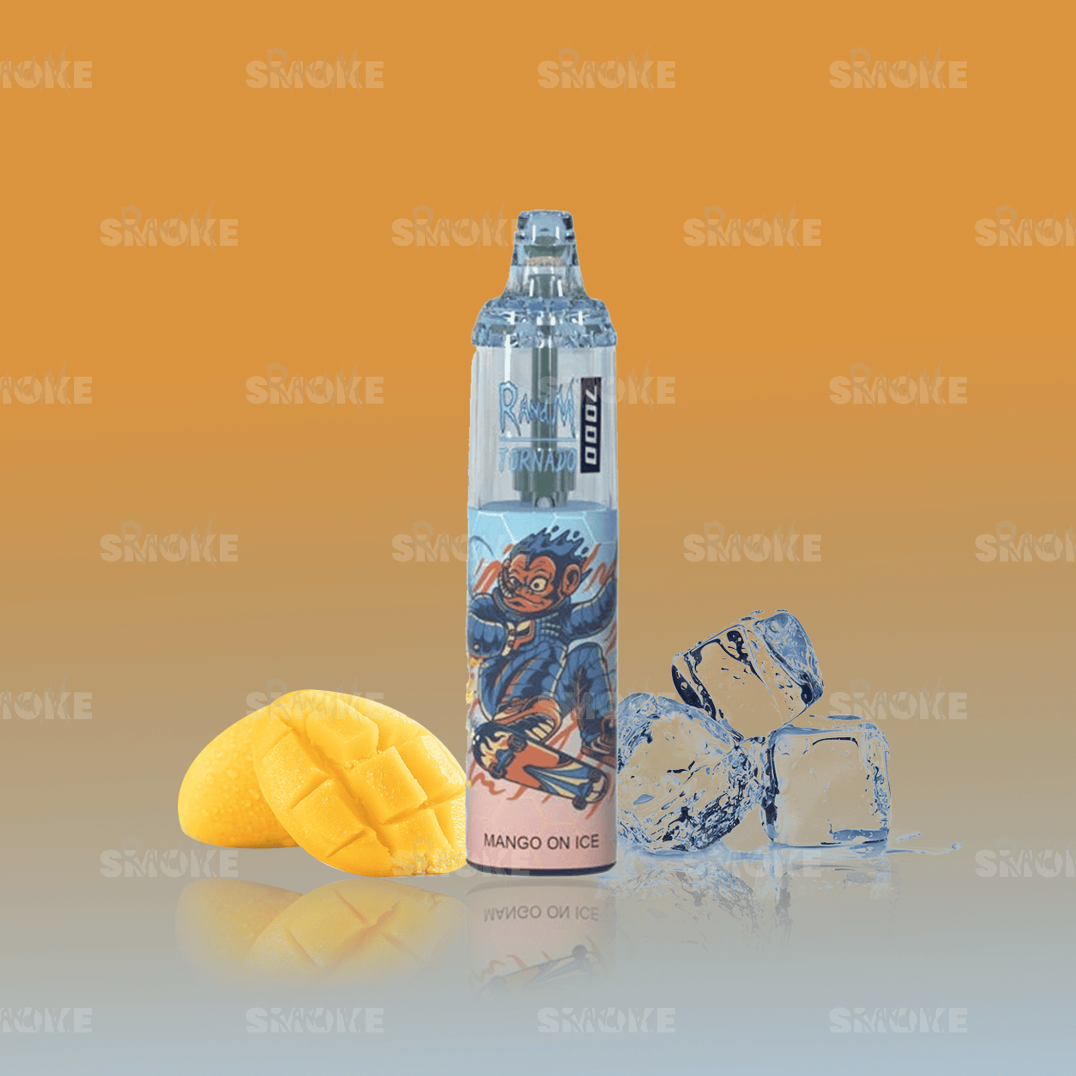RandM Vape Tornado 7000 Mango On Ice – Exotische Mango mit erfrischendem Ice-Finish