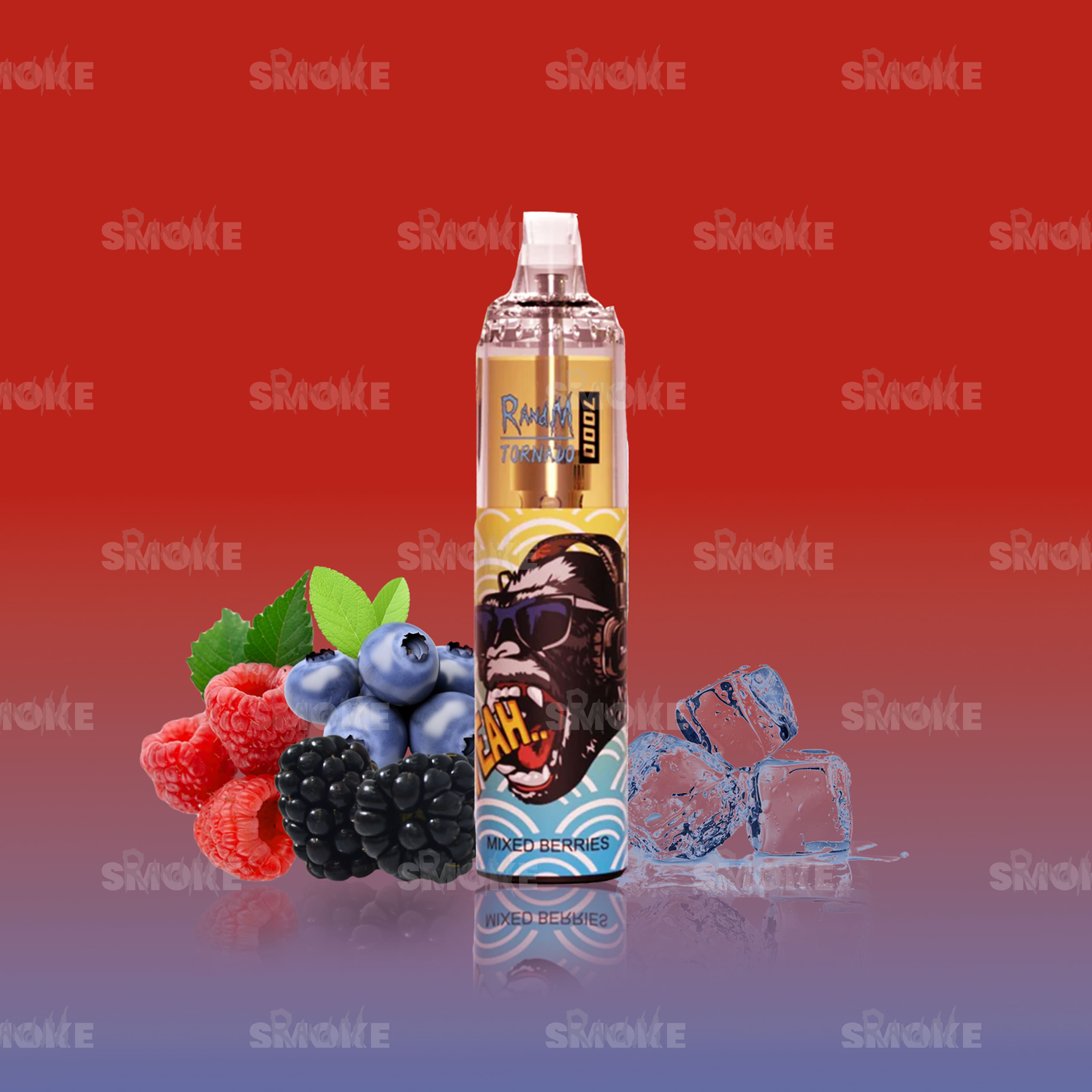 RandM Tornado Vape 7000 Mixed Berrys – Beerencocktail