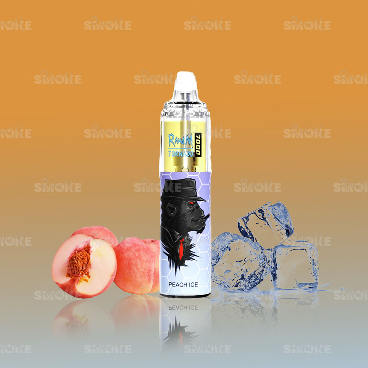 RandM Tornado Vape 7000 Peach Ice – Pfirsich mit Eis-Frische