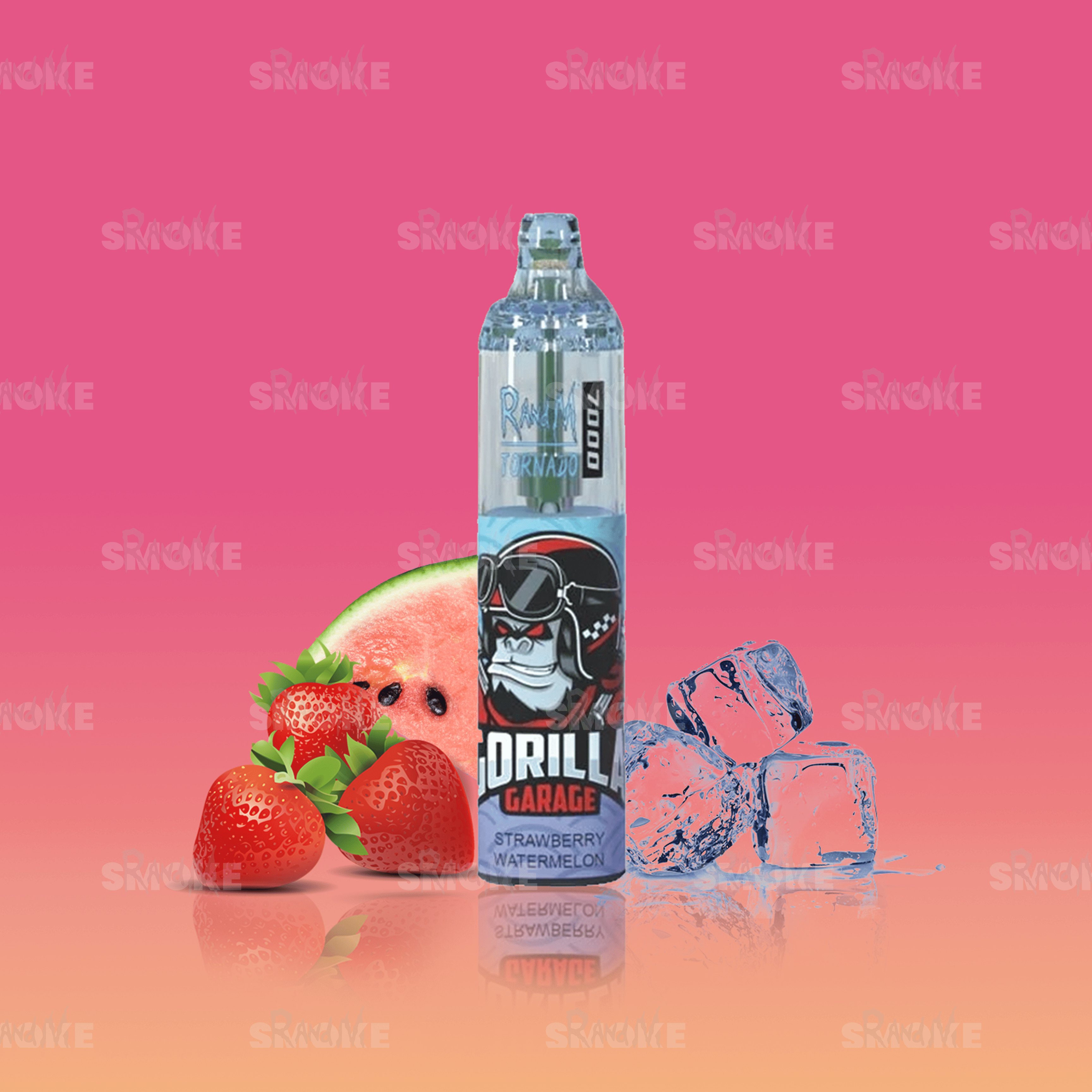 RandM Tornado Vape 7000 Strawberry Watermelon – Erdbeere mit Wassermelone