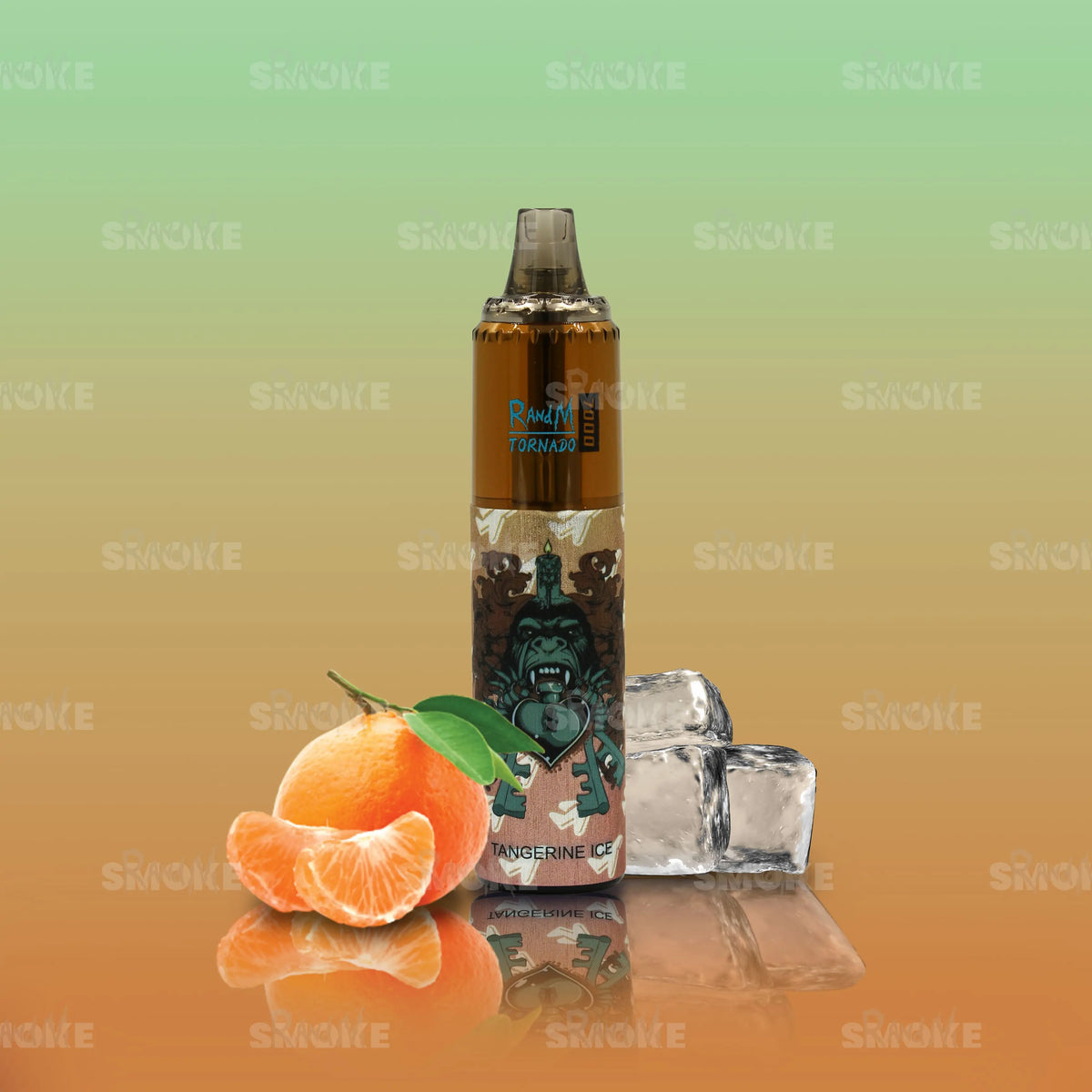 RandM Vape Tornado 7000 Tangerine Ice – Süß-säuerliche Mandarine kombiniert mit einer erfrischenden Ice-Note