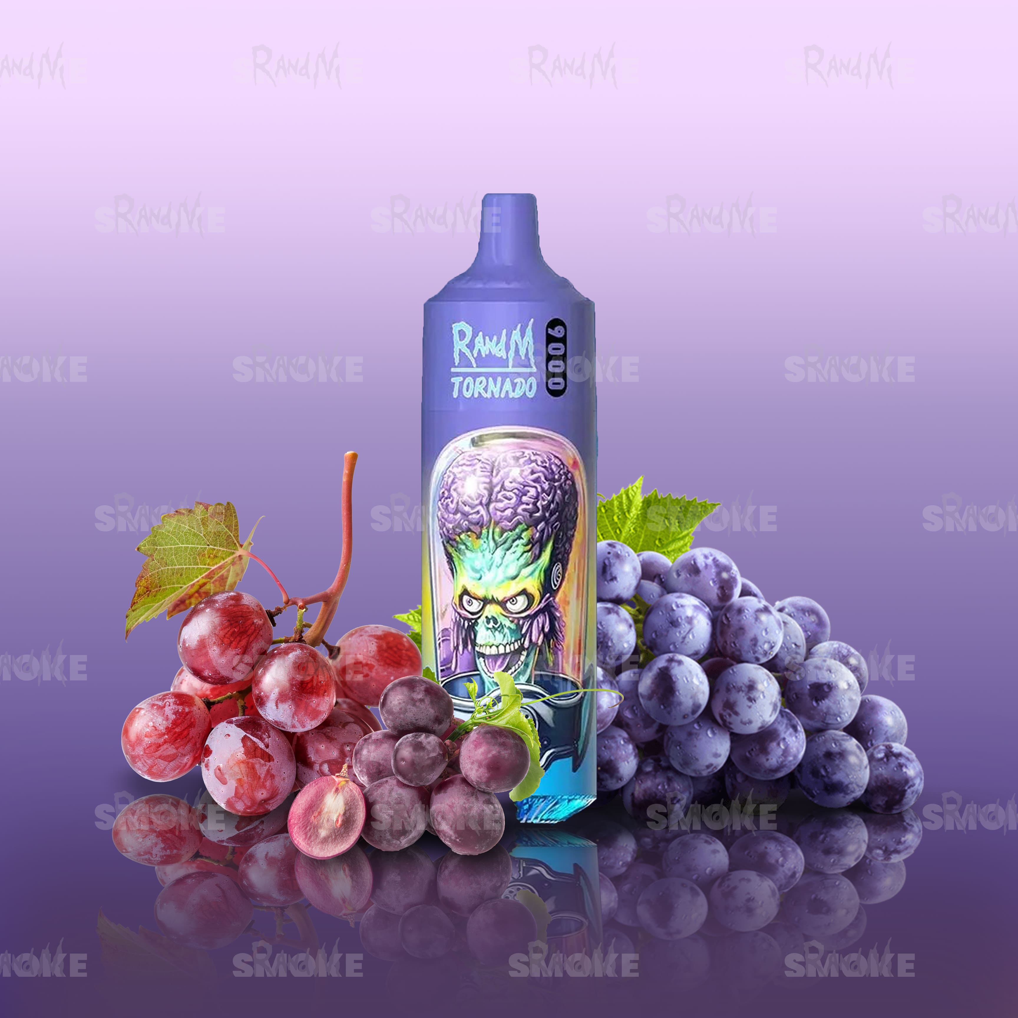 RandM Vape Tornado 9000 Fizzy Cherry – Spritzige Kirsche mit Kohlensäure-Effekt