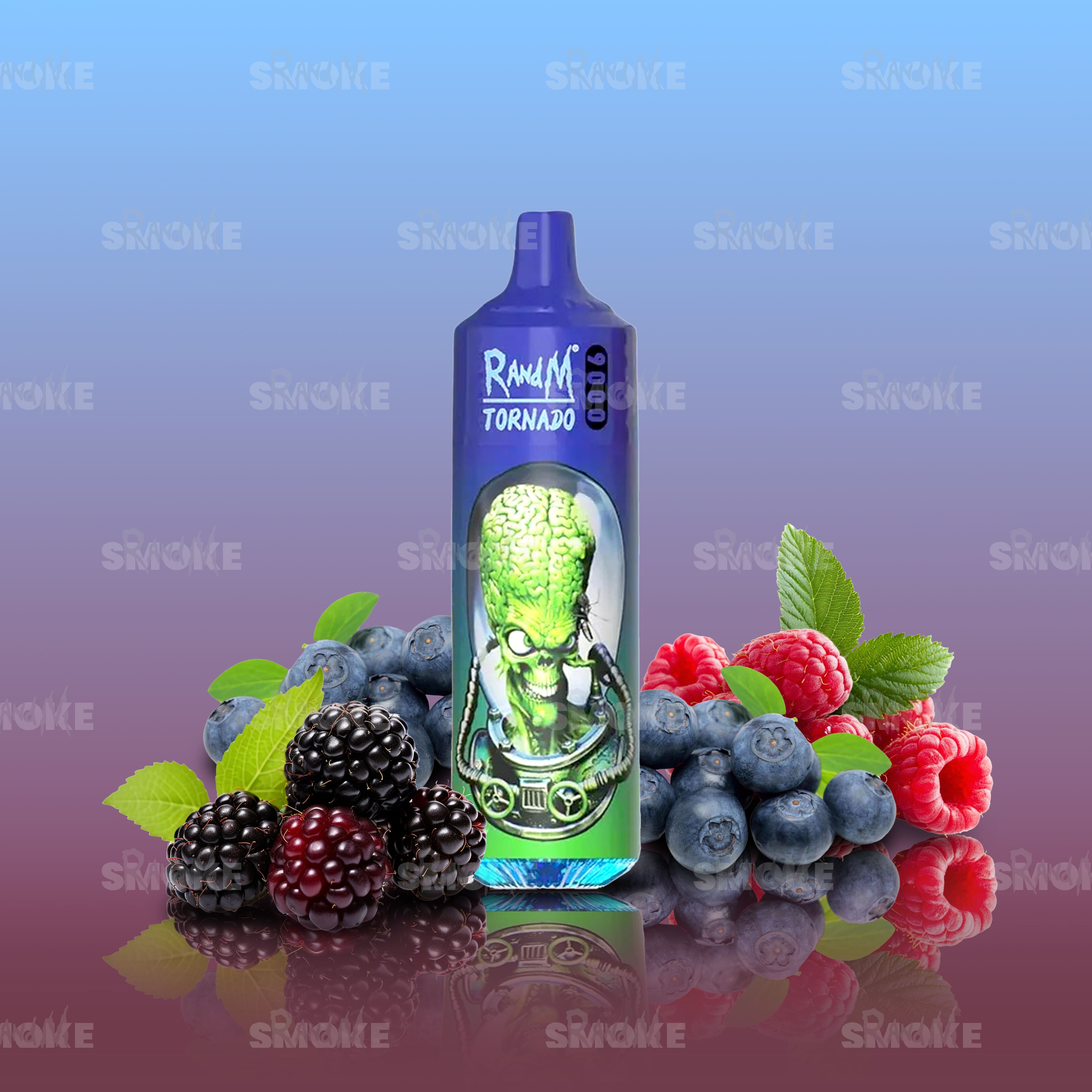 RandM Vape Tornado 9000 Mr Blue – Fruchtig-süßer Beerenmix mit Frischekick