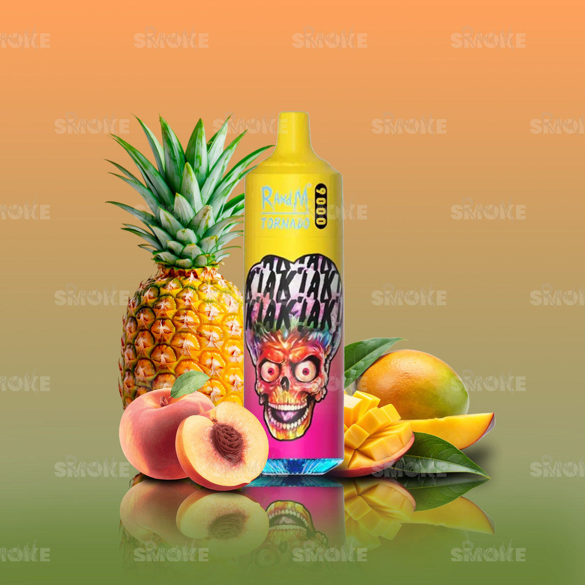 RandM Tornado 9000 – Peachy Mango Pineapple