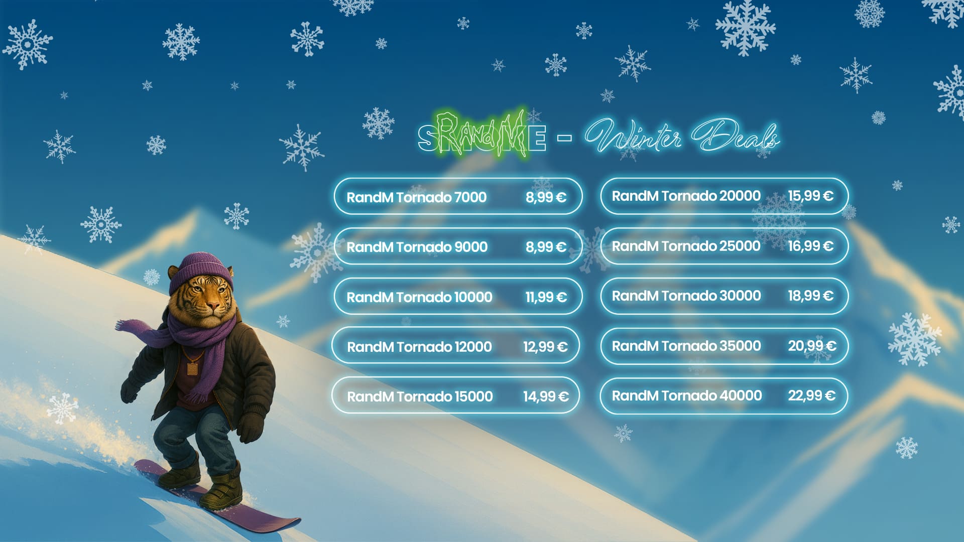 RandM Vape Winter Deal Update Web – Aktuelle Angebote und Rabatte