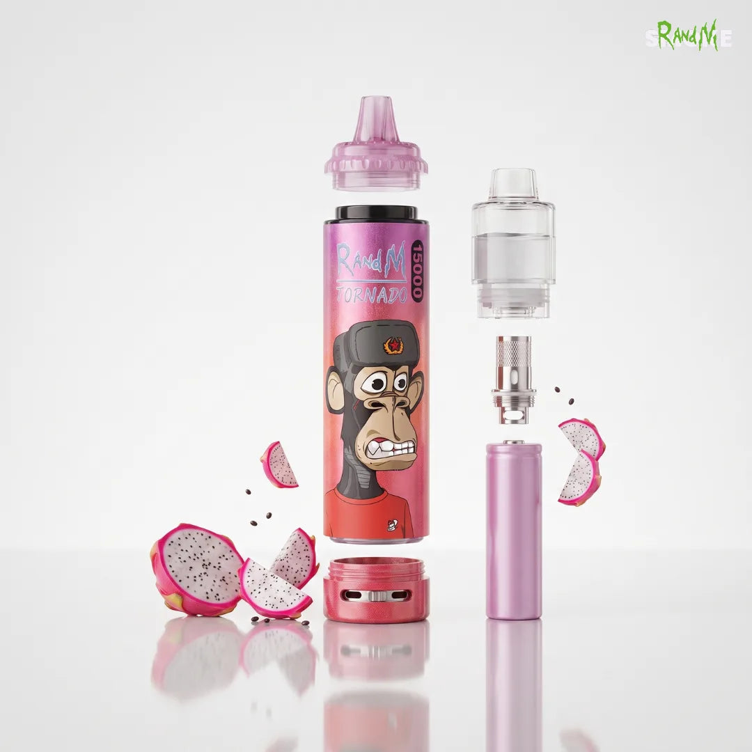 RandM Tornado Vape – Aufbau und Funktion einer Vape erklärt