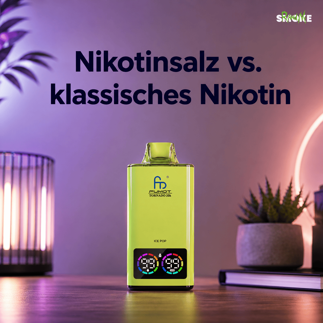 Nikotinsalz vs. klassisches Nikotin: Was in deiner RandM Vape wirklich steckt