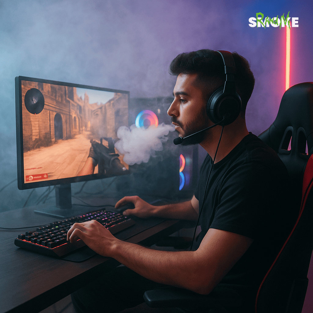 Warum vapen wir mehr beim Zocken?