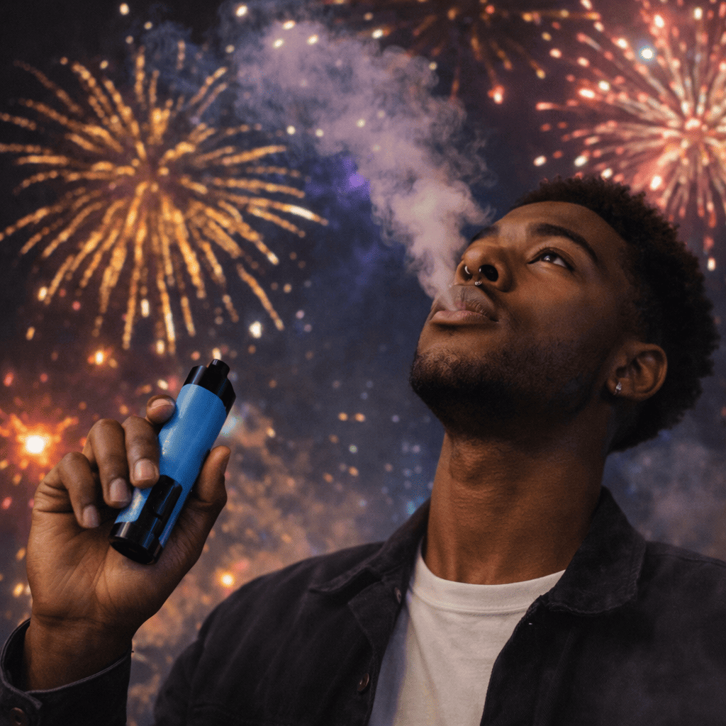 RandM Vape in der Silvesternacht