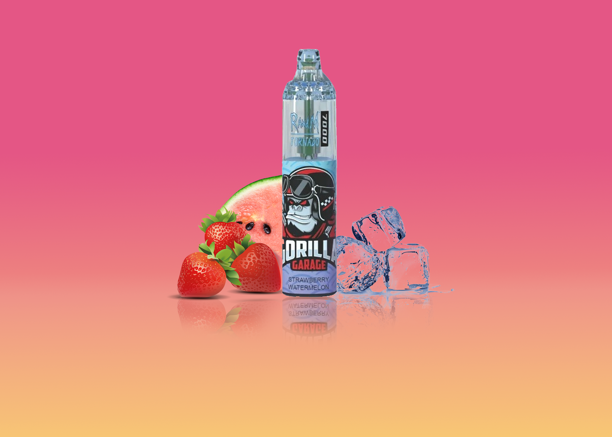 RandM Tornado 7000 - Strawberry Watermelon