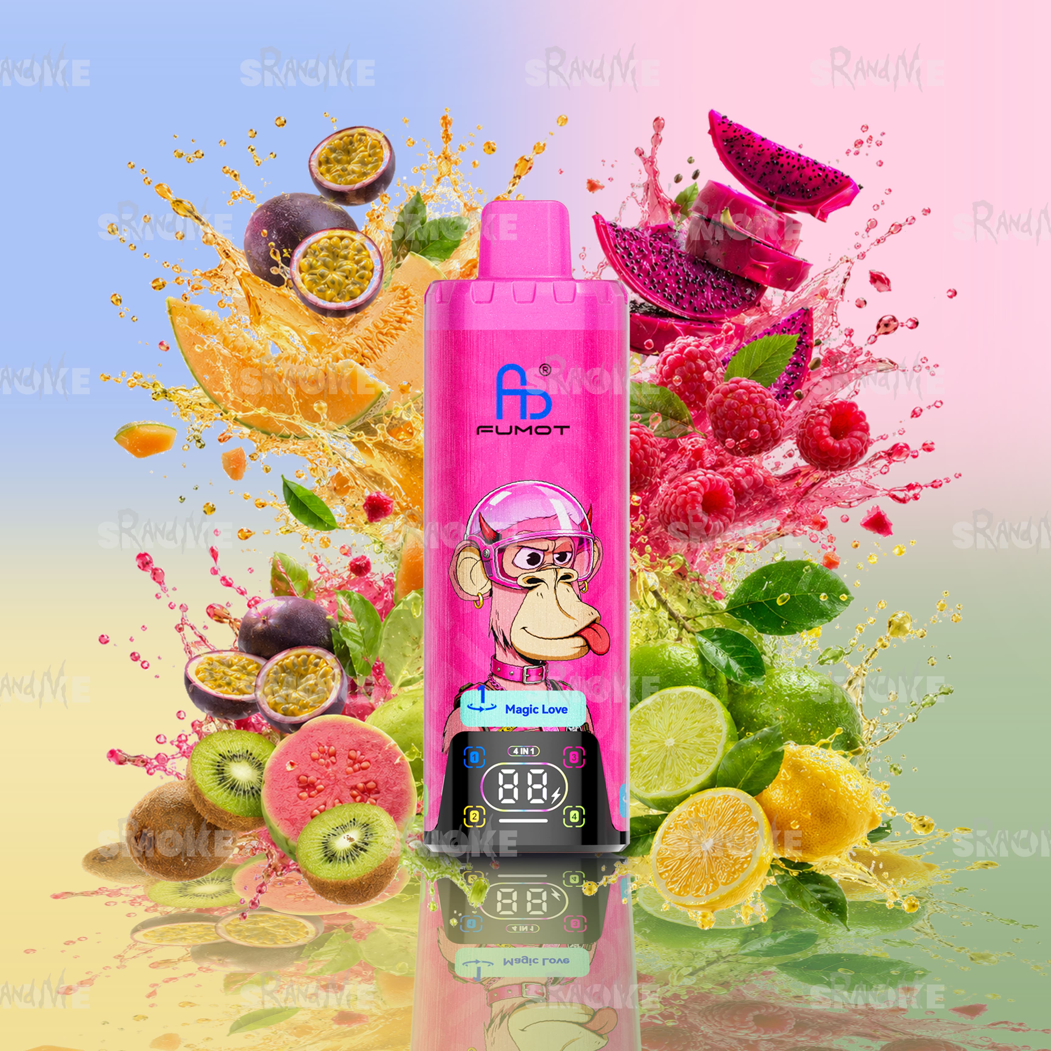 Eco 4in1 80K Exotic Fruit Mix – exotische Fruchtaromen mit vier wechselbaren Sorten