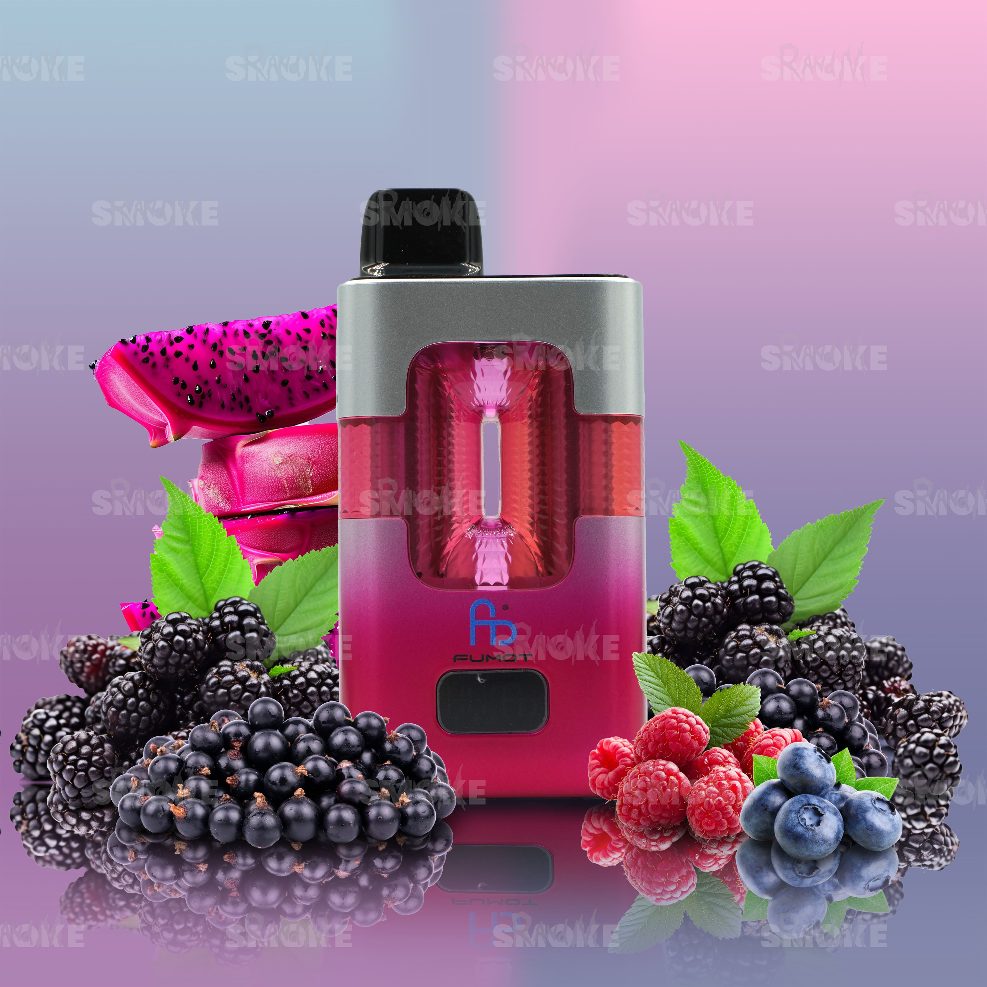 FUMOT 50000 Black Mamba & Mr Blue – dunkler Beerenmix mit frischer Note