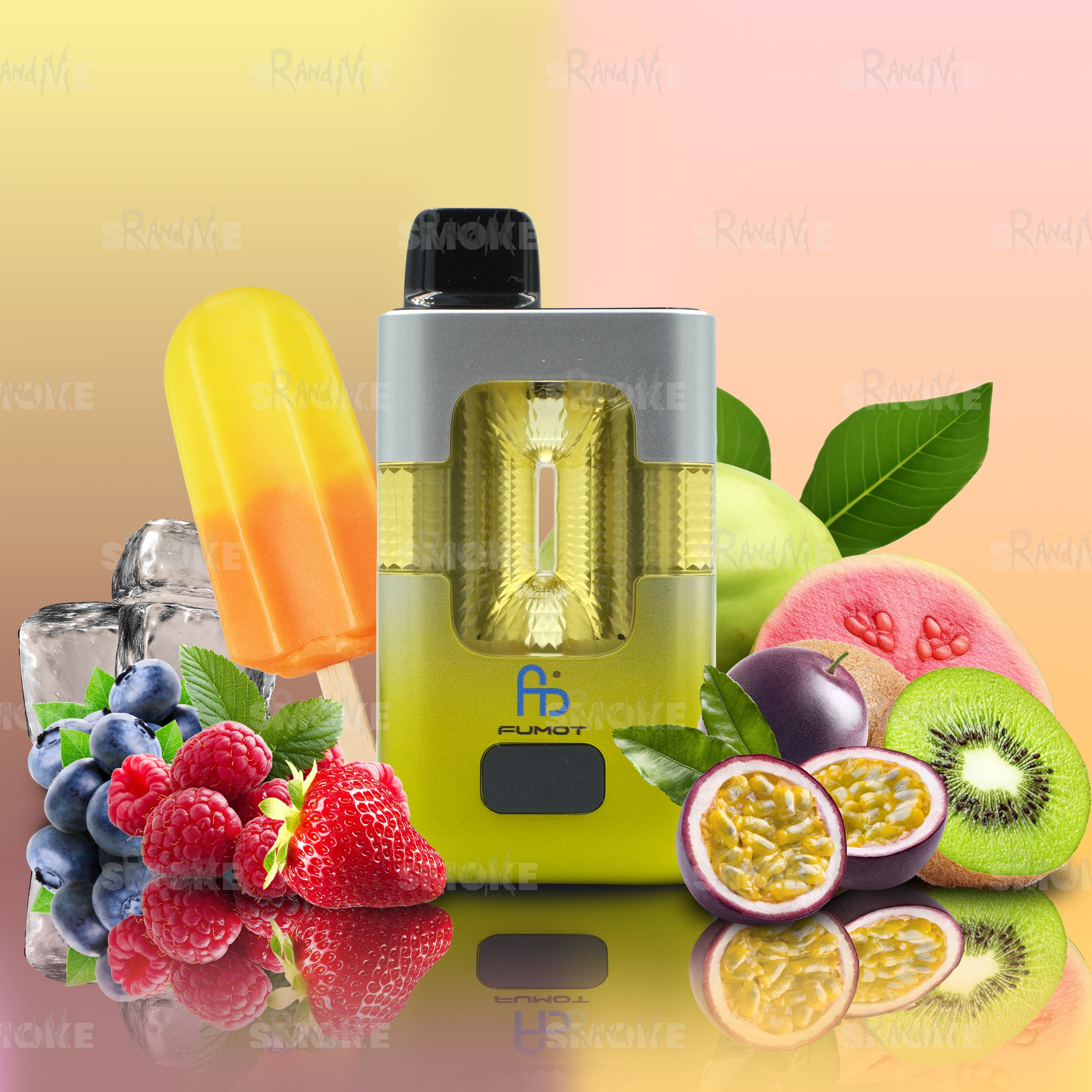 FUMOT 50000 Ice Pop & Kiwi Passion Fruit Guava – Tropischer Fruchtmix mit Frische