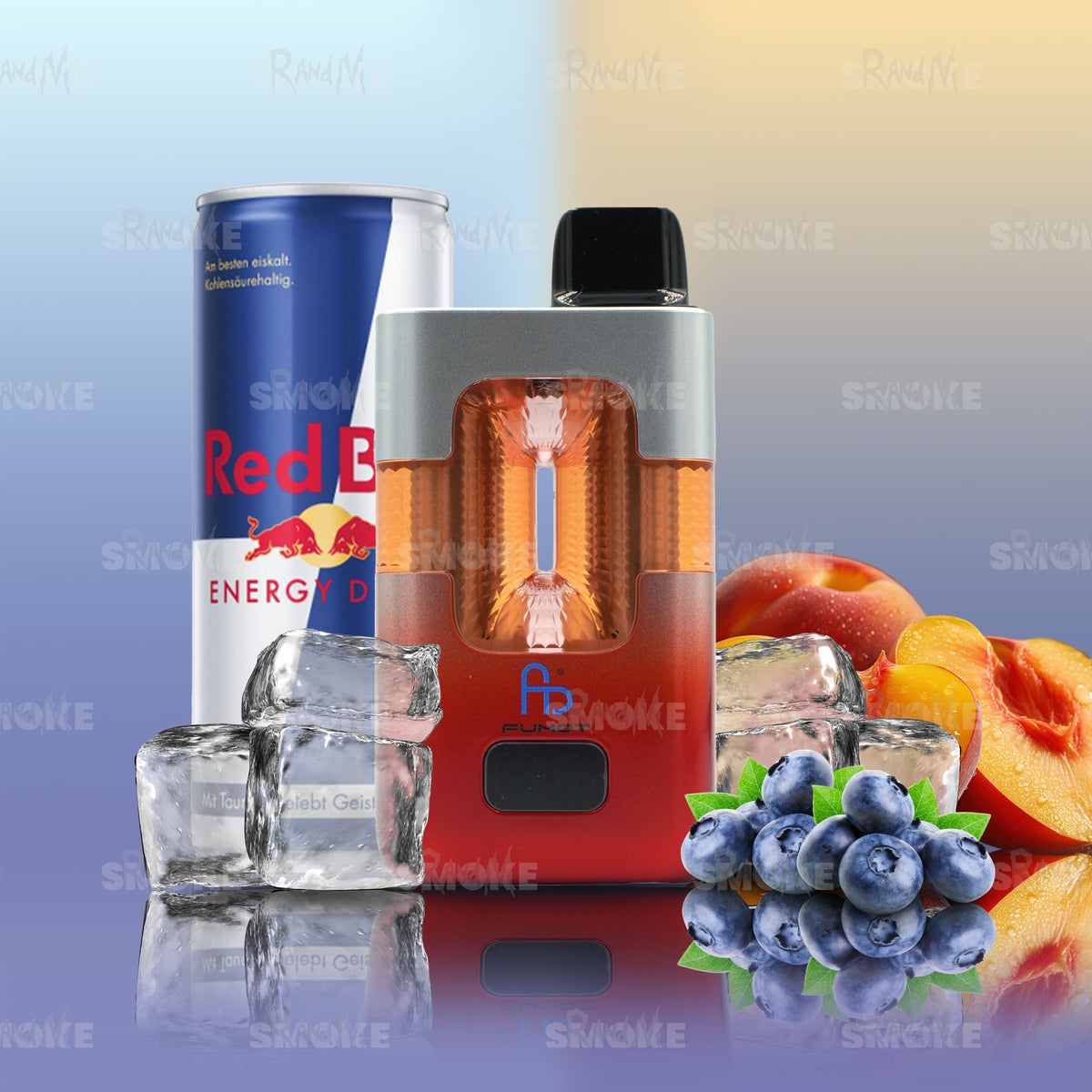 elfbar elfa master akku Peach Ice 12K Fumot Digital Box bietet ein vielschichtiges  Geschmacksprofil: Zuerst die sanfte Säure reifer Pfirsiche, gefolgt von  einer weichen, süßen Saftigkeit