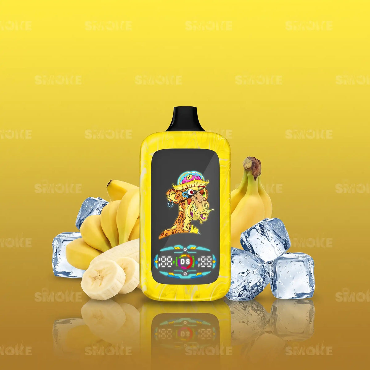 Fumot Digital Monkey 20K/40K – Banana Ice – Produktabbildung