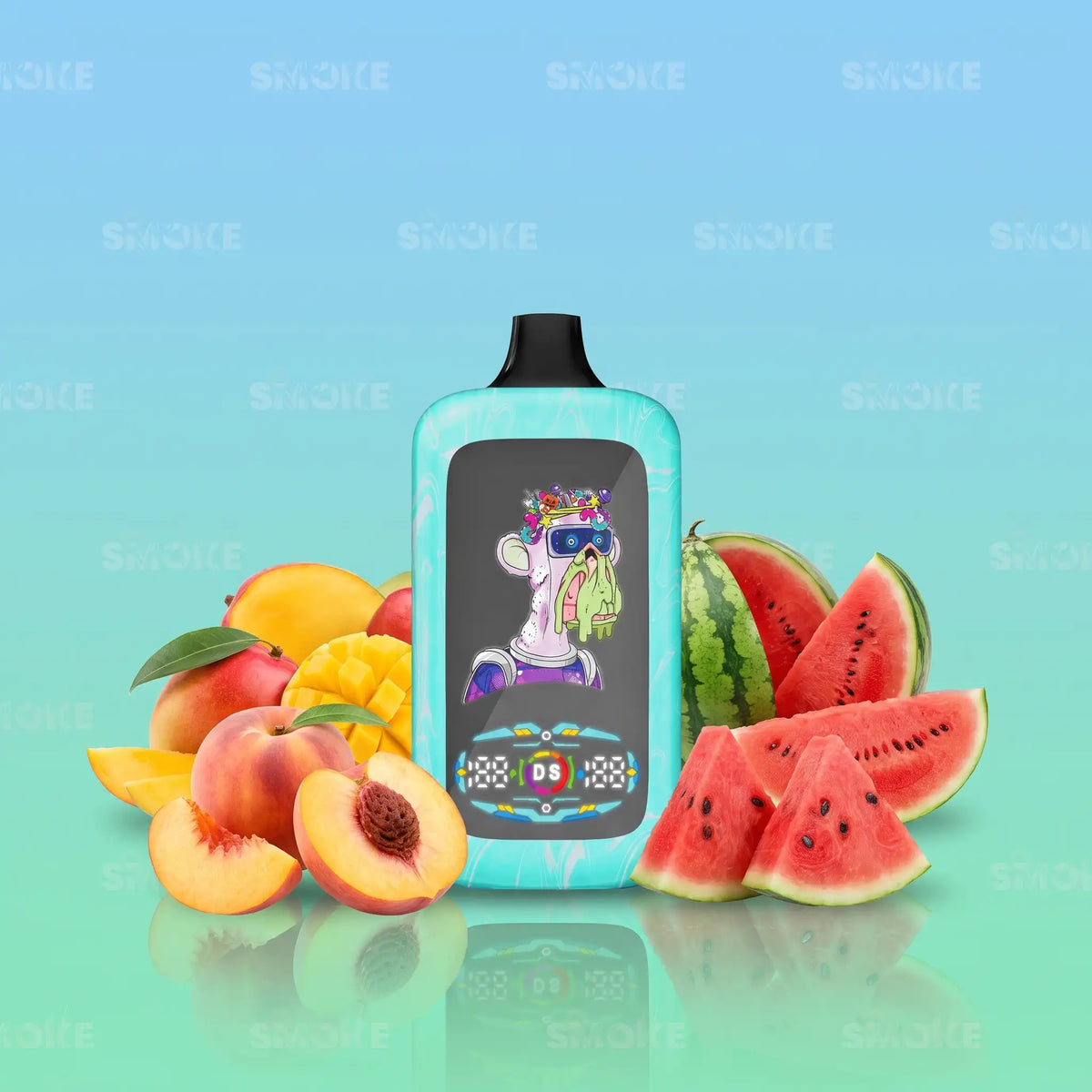 Fumot Digital Monkey 20K/40K – Peach Mango Watermelon – Produktabbildung