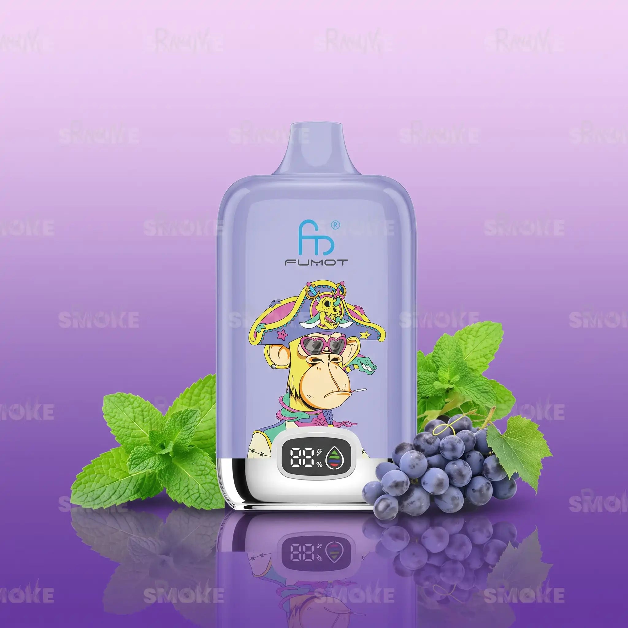 RandM Tornado 12000 Grape Mint Vape