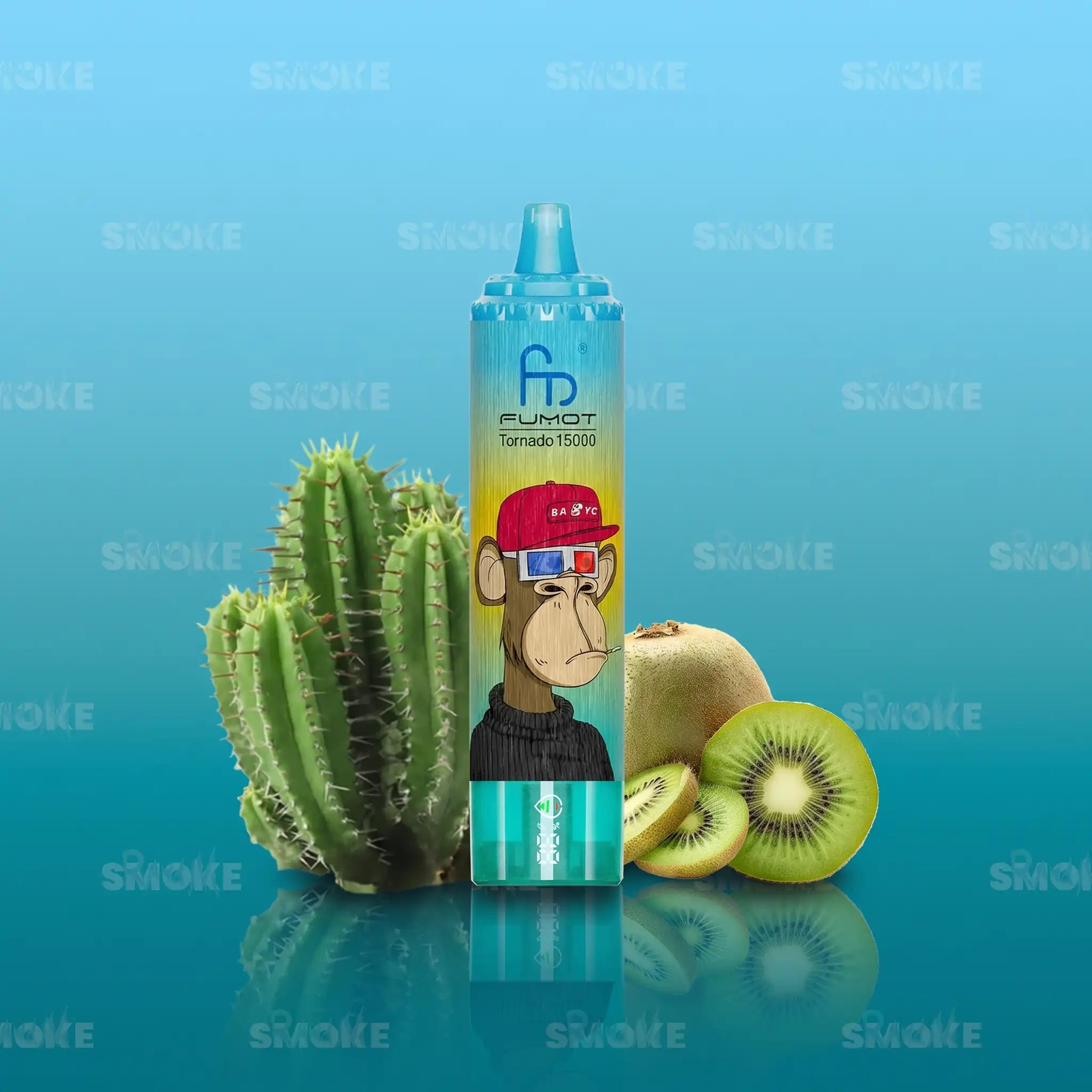 RandM Tornado 15000 Cactus Kiwi Vape