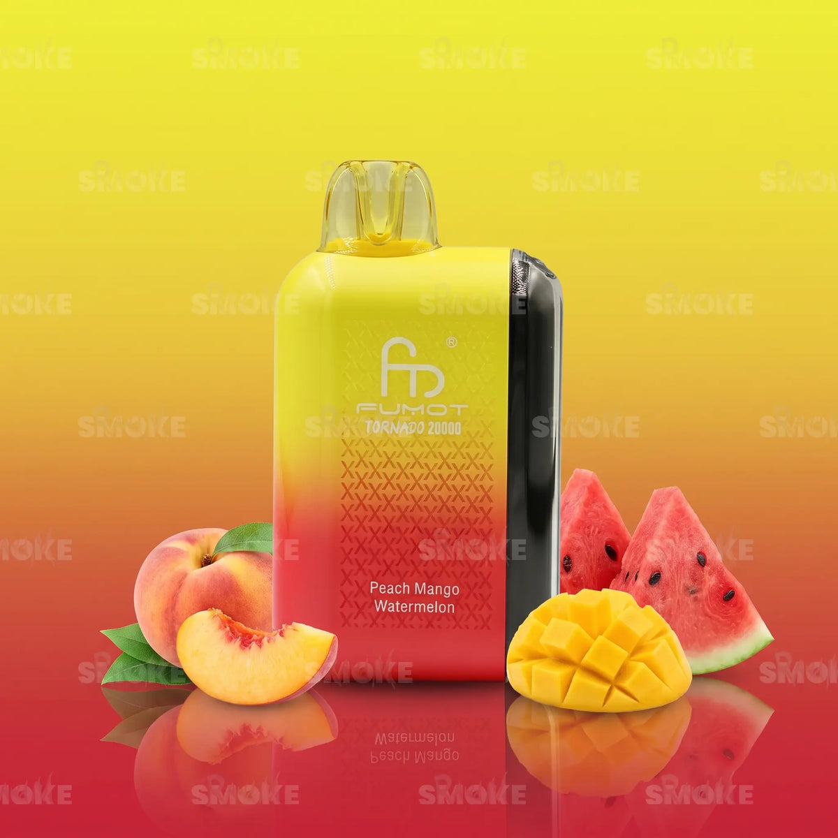 RandM Tornado 20000 Peach Mango Watermelon – Pfirsich, Mango und Wassermelone