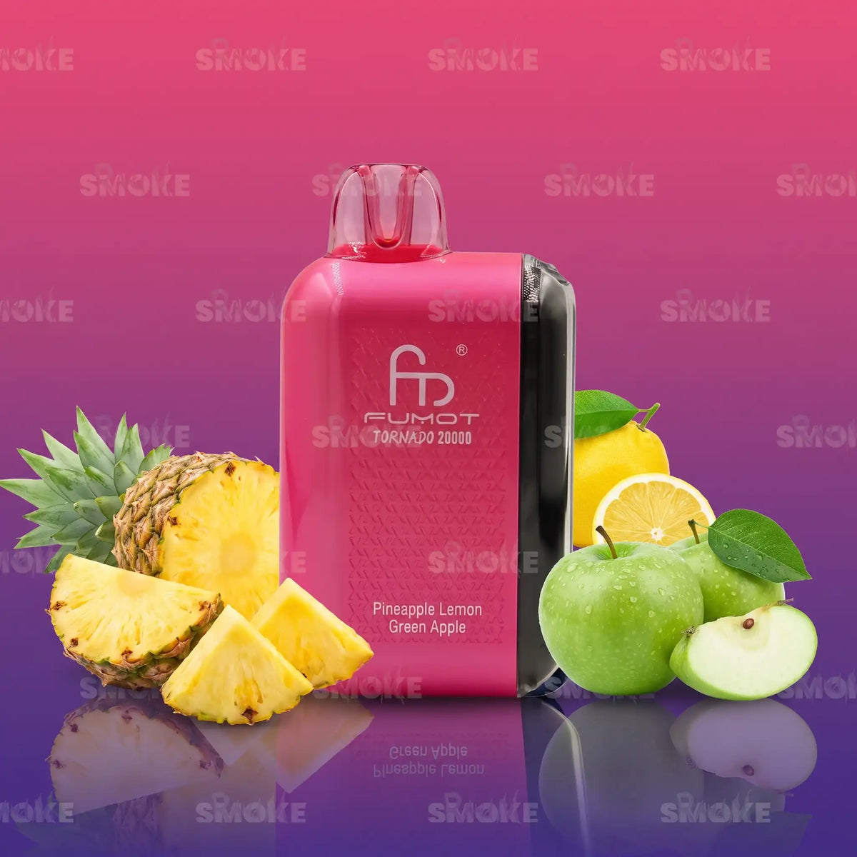 RandM Tornado 20000 Pineapple Lemon Green Apple – Ananas, Zitrone und grüner Apfel