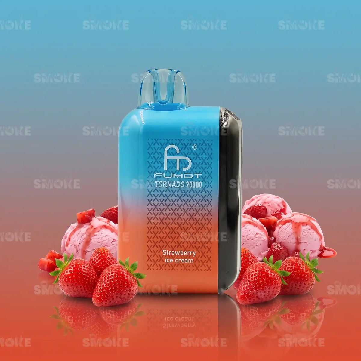 RandM Tornado 20000 Strawberry Ice Cream – Erdbeere und cremiges Eis