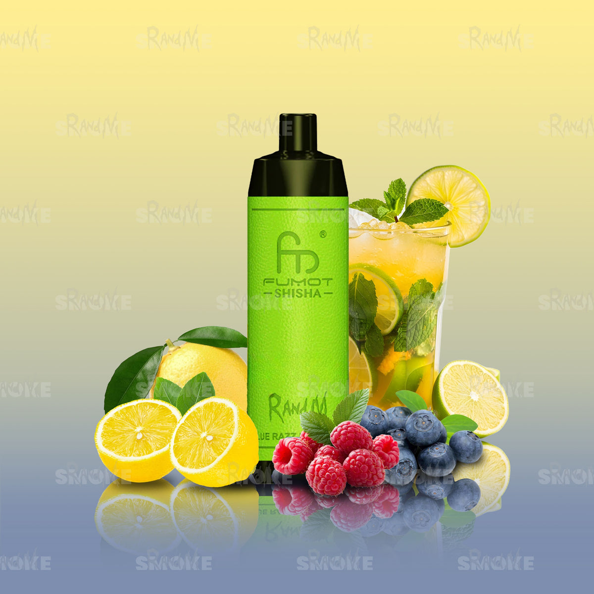 RandM Tornado Vape 1000 Blue Razz Lemonade – Blaue Himbeer-Limonade