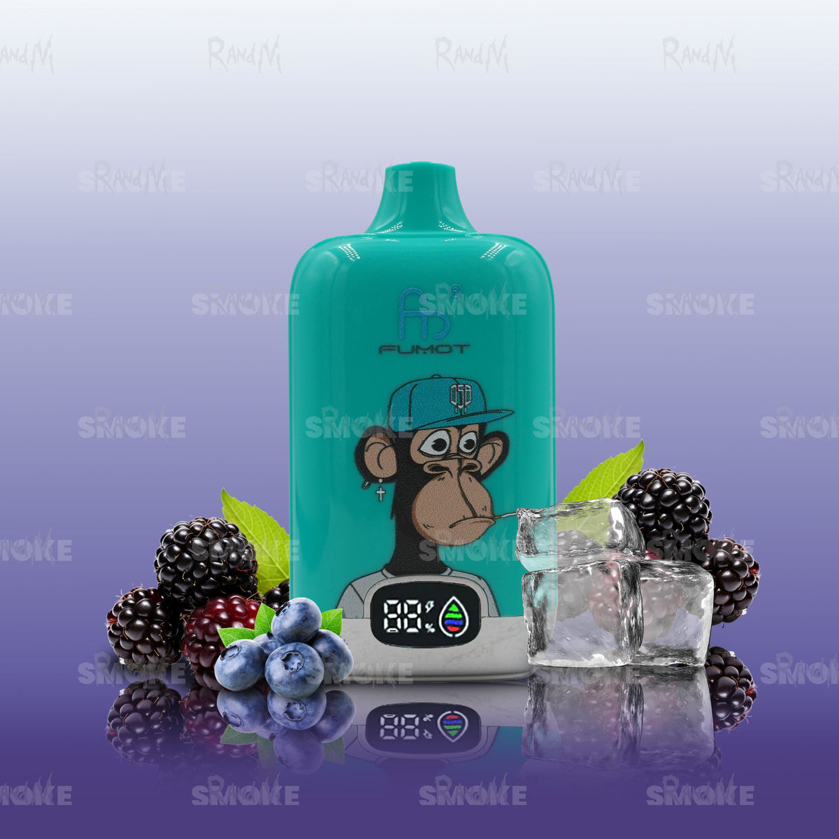 RandM Tornado 12000 - Black Ice