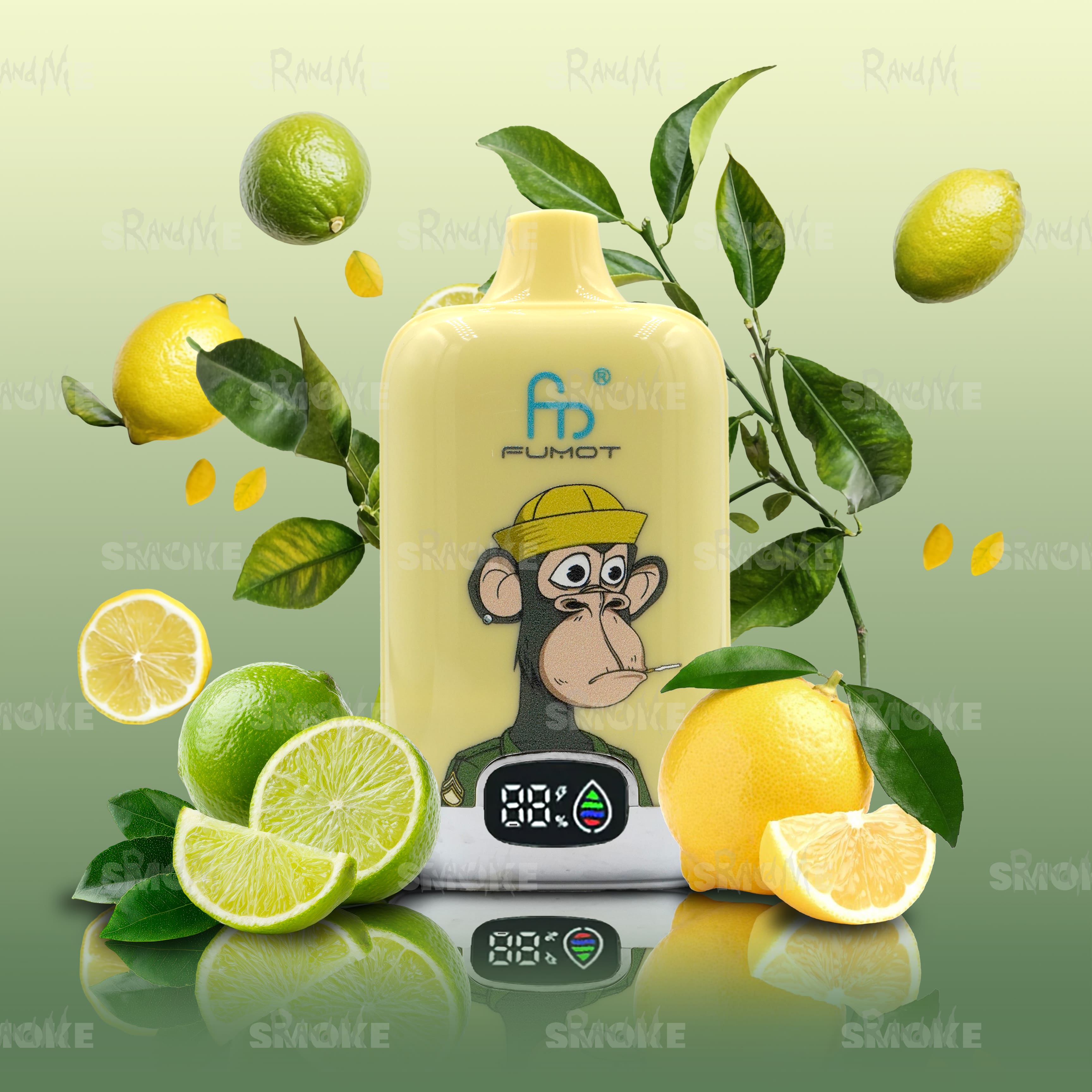 RandM Tornado 12000 - Lemon Lime