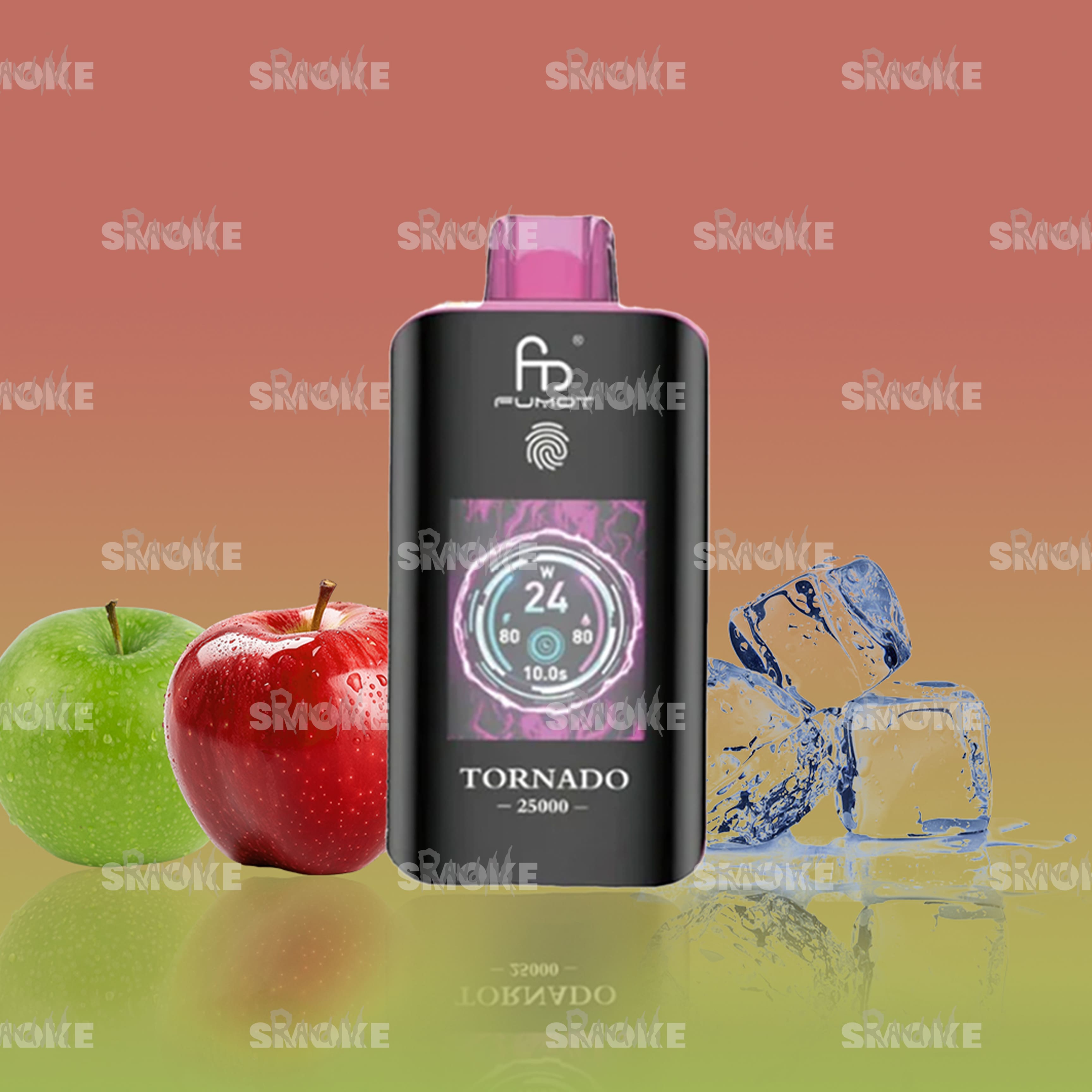 RandM Tornado Vape 25000 Double Apple – Doppelter Apfelgeschmack, süß und frisch