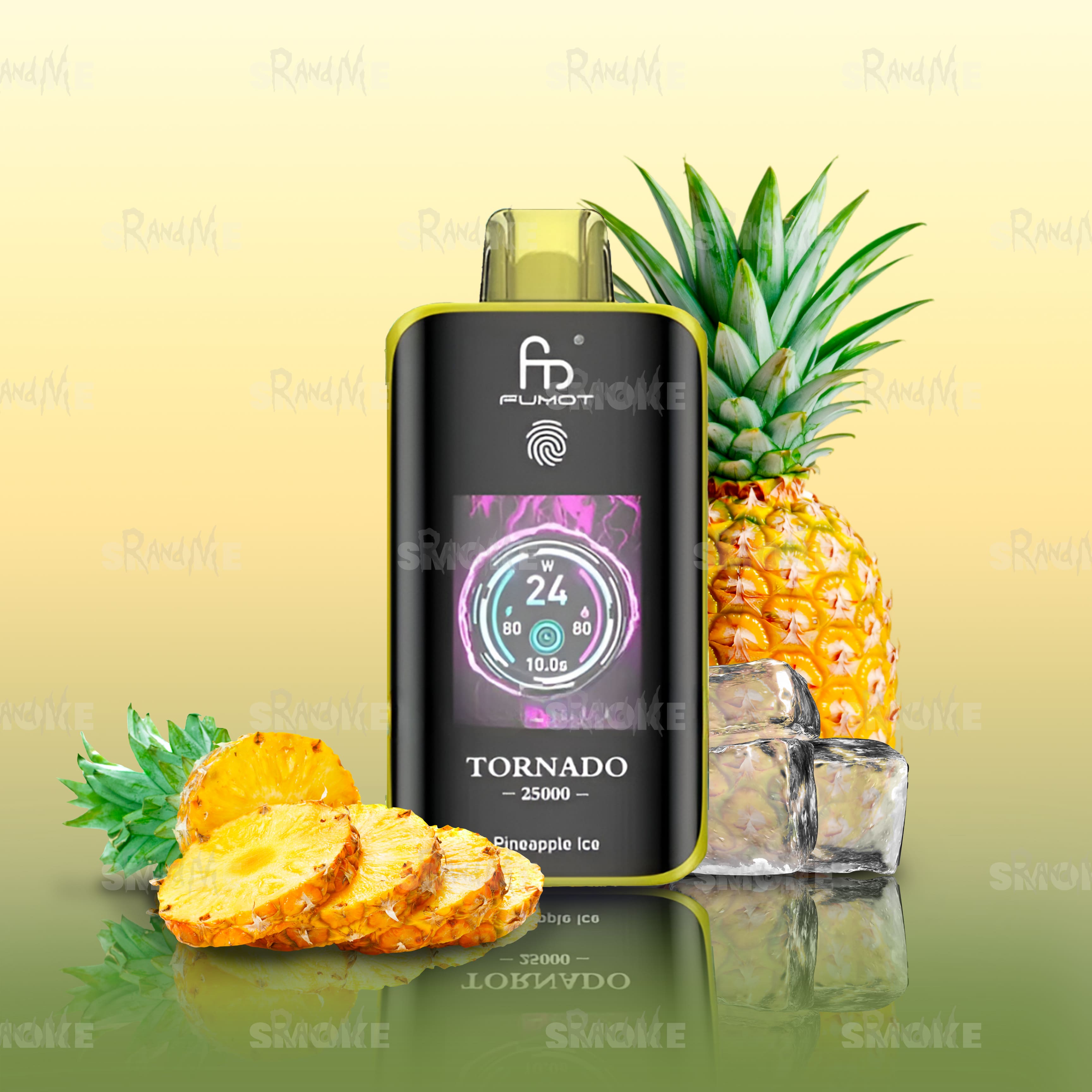 RandM Tornado Vape 25000 Pineapple Ice – Frische Ananas mit Eisnote