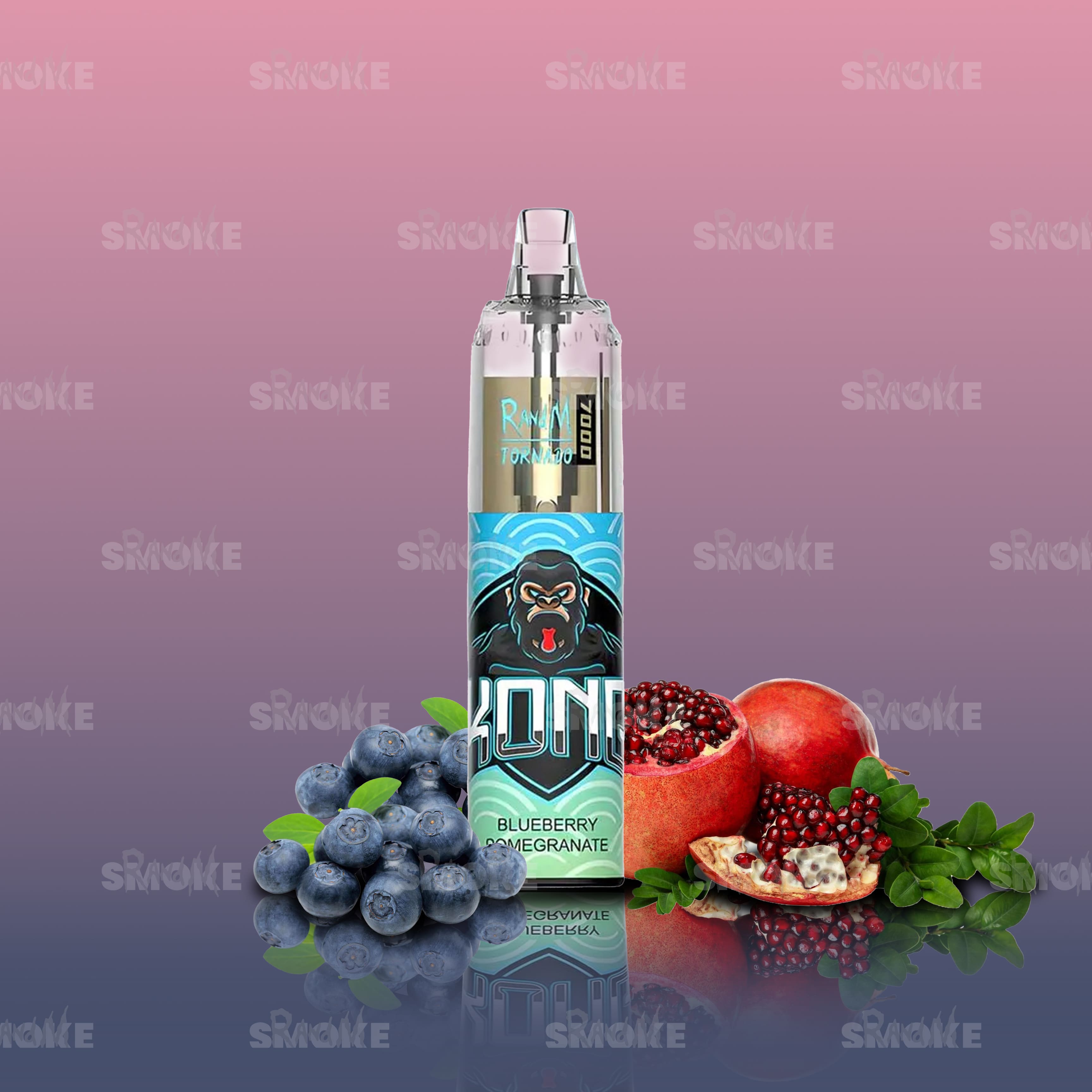 RandM Tornado Vape 7000 Blueberry Pomegranate – Blaubeere mit Granatapfel