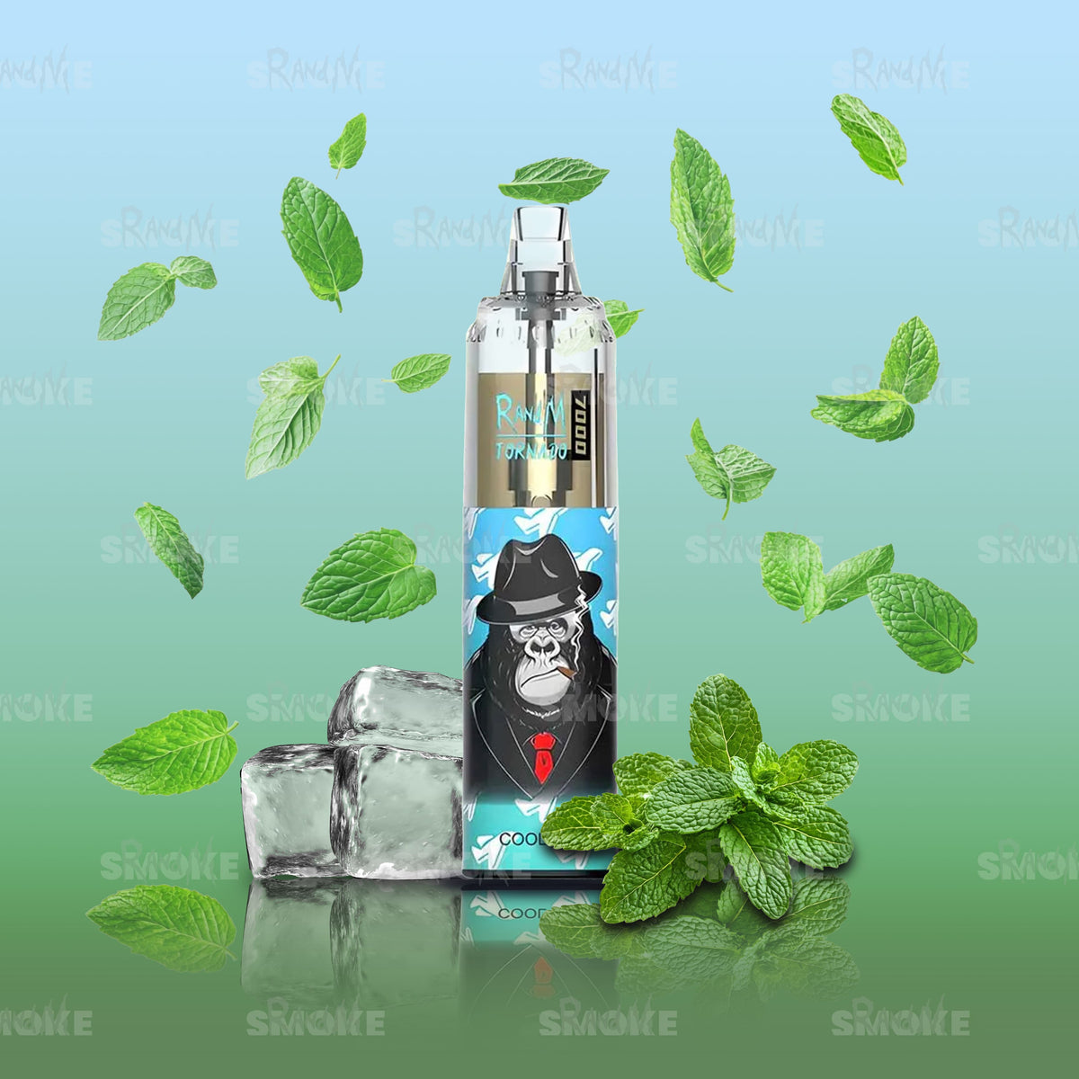 RandM Tornado Vape 7000 Cool Mint – Frische Minze mit kühlem Effekt