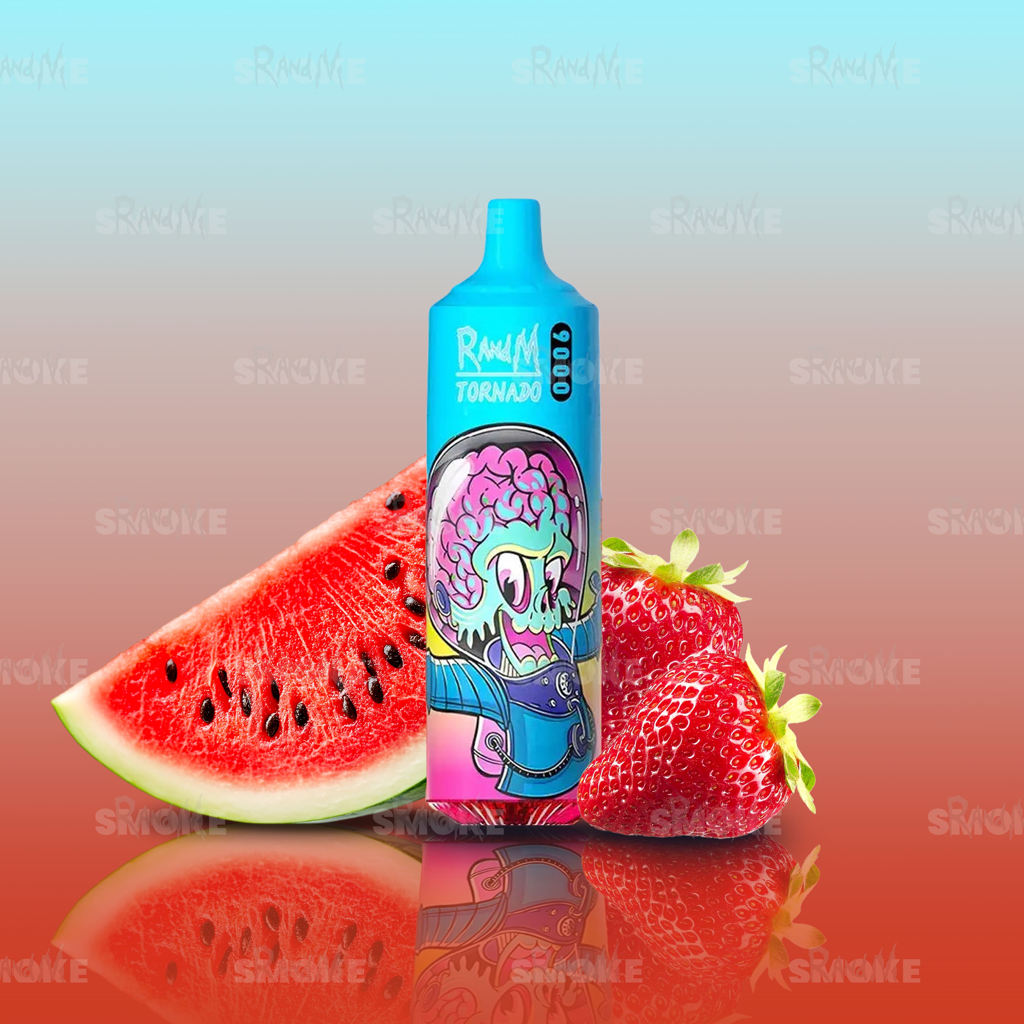 RandM Tornado Vape 9000 Prime Strawberry Watermelon – Erdbeere-Wassermelone Geschmack