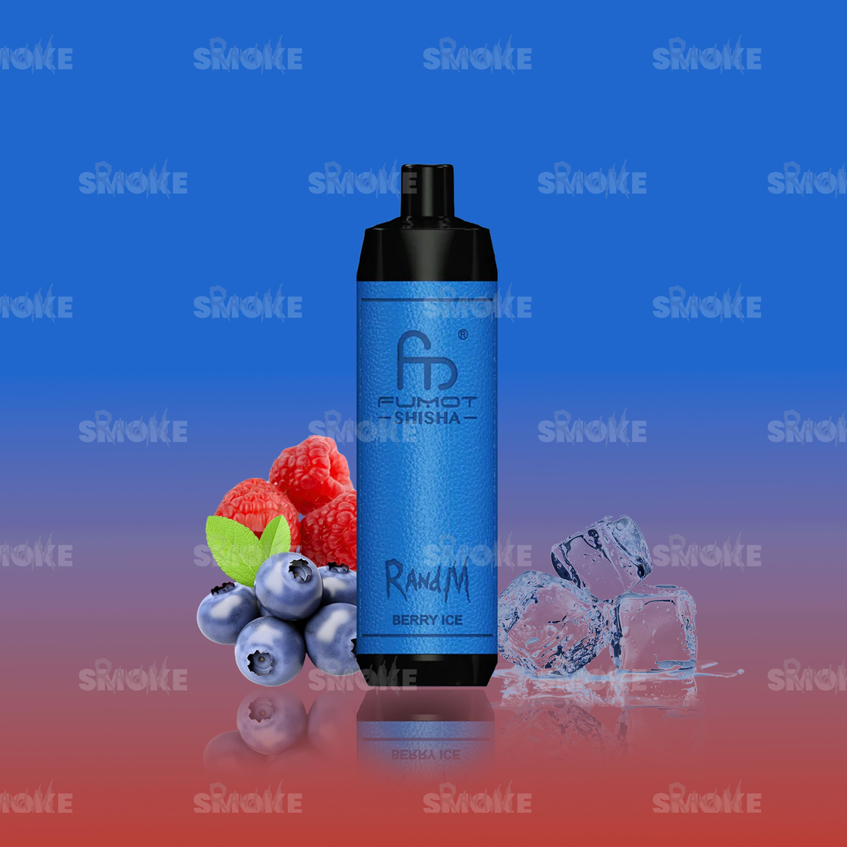RandM Tornado Vape 10000 Berry Ice – Beerencocktail mit kühlem Eis