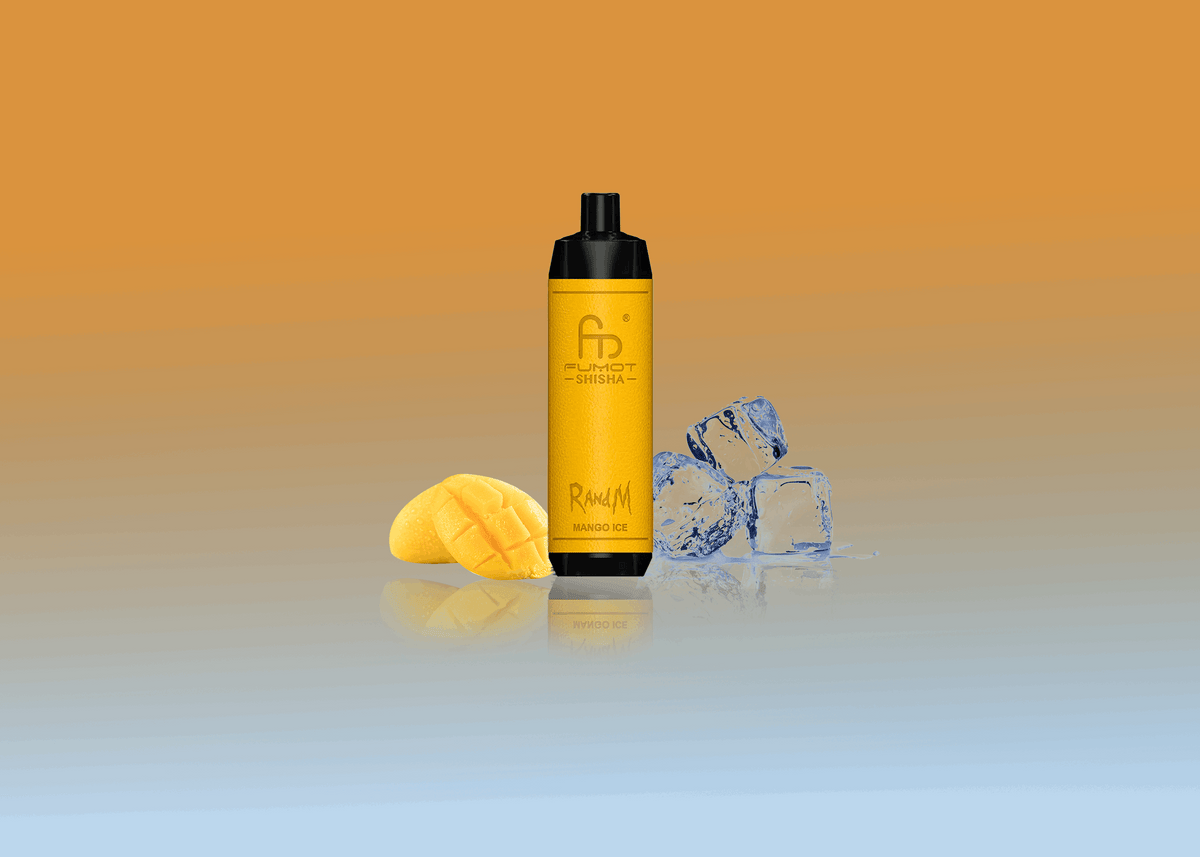 RandM Vape Tornado 10000 Mango On Ice – Tropische Mango mit eisigem Finish
