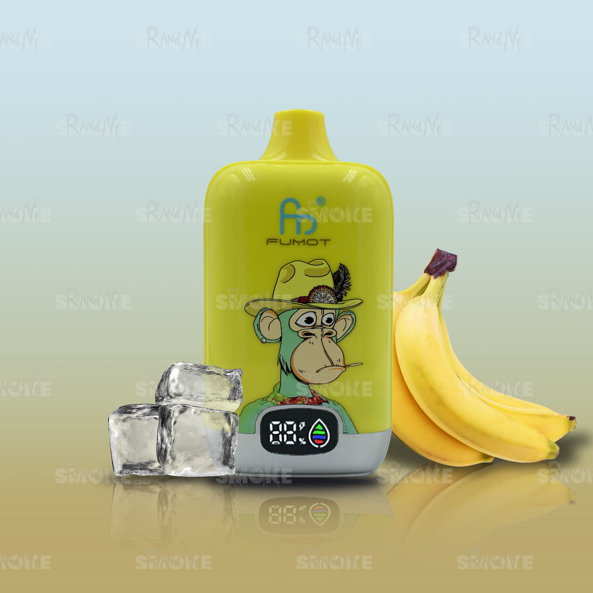 RandM Tornado 12000 Banana Ice – Banane mit kühler Frische