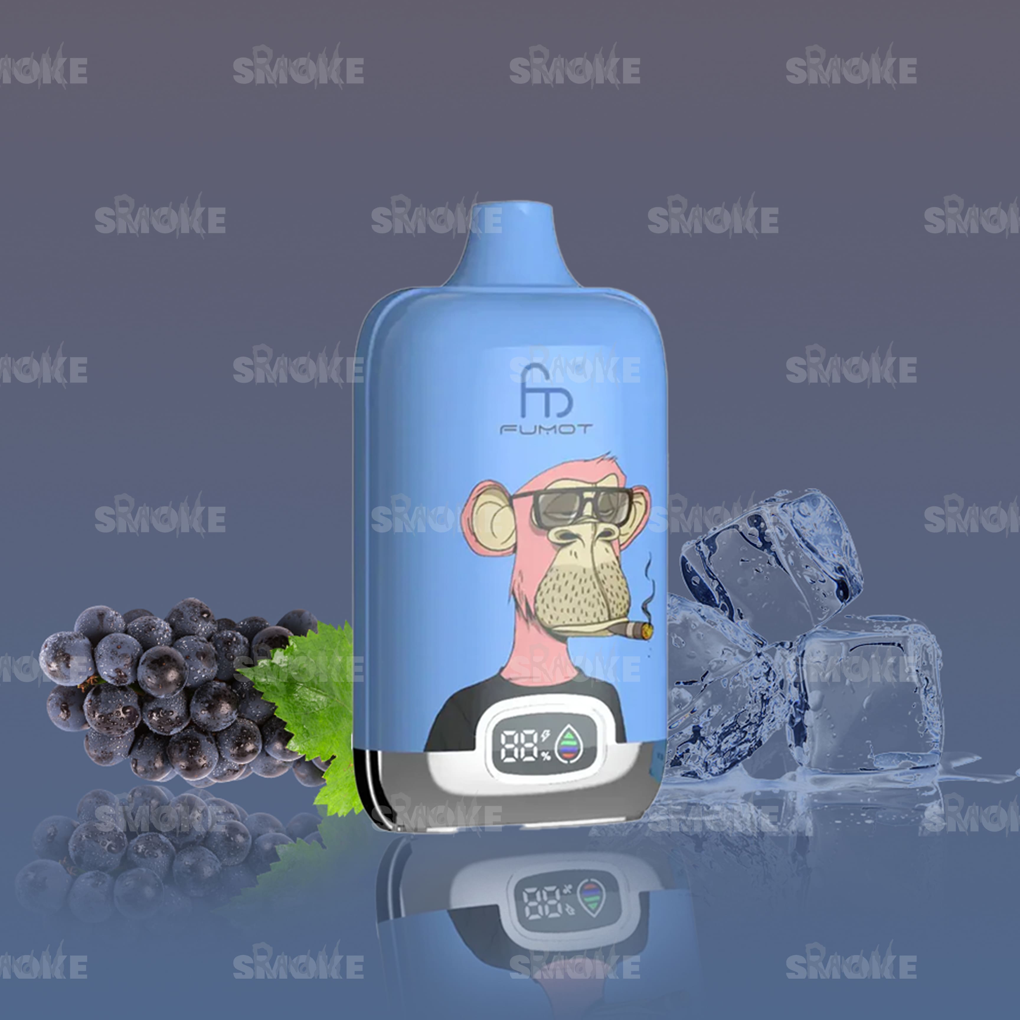 RandM Tornado Vape 12000 Grape Ice – Traube mit Eis-Frische