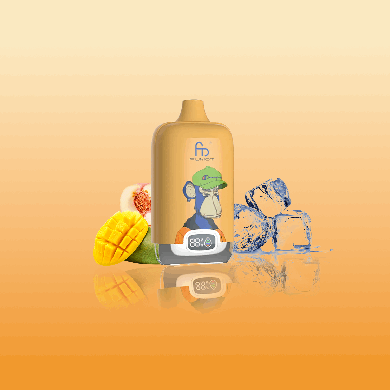 RandM Vape Tornado 12000 Peach Mango – Saftiger Pfirsich kombiniert mit süßer Mango