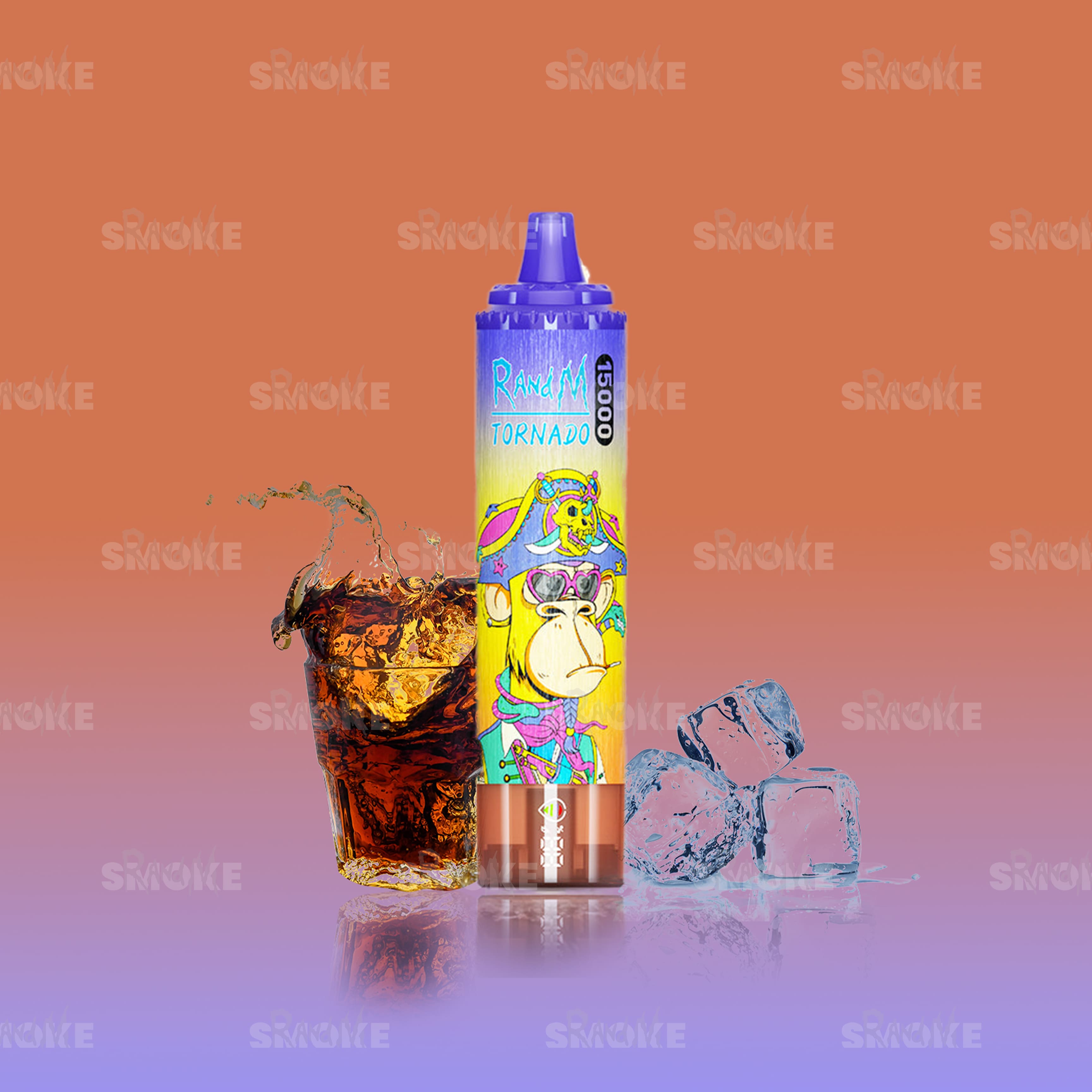 RandM Tornado Vape 15000 Cola Ice – Erfrischender Cola-Geschmack mit Eis