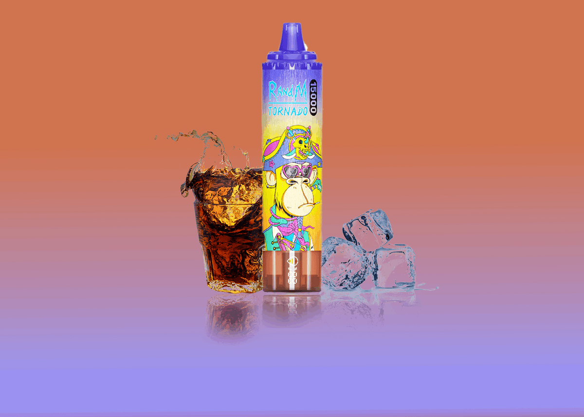 RandM Vape Tornado 15000 Cola Ice – Klassischer Cola-Geschmack mit kühler Ice-Note