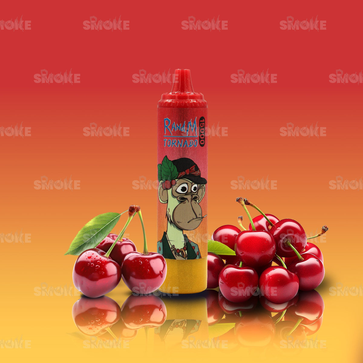 RandM Vape Tornado 15000 Fizzy Cherry – Spritzige Kirsche mit einem Hauch prickelnder Süße