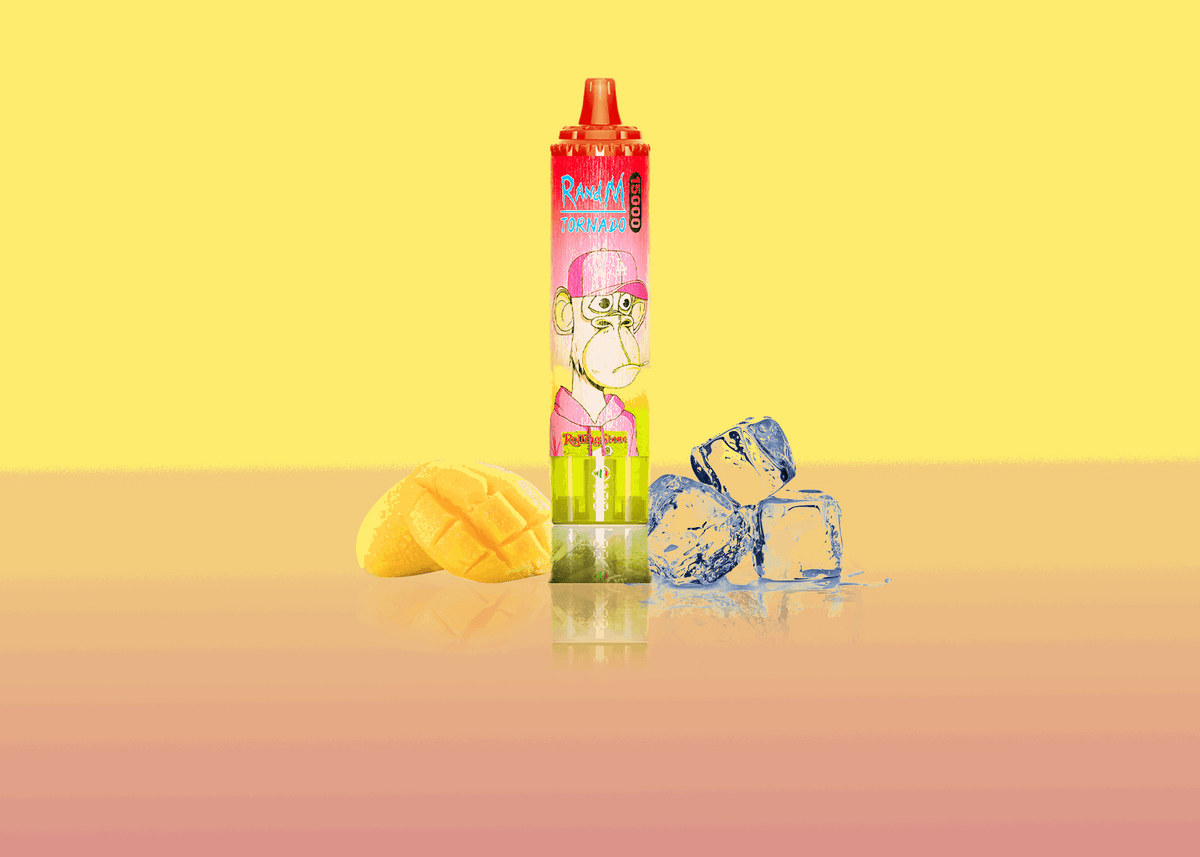 RandM Vape Tornado 15000 Mango Ice – Tropische Mango mit einem erfrischenden Ice-Kick