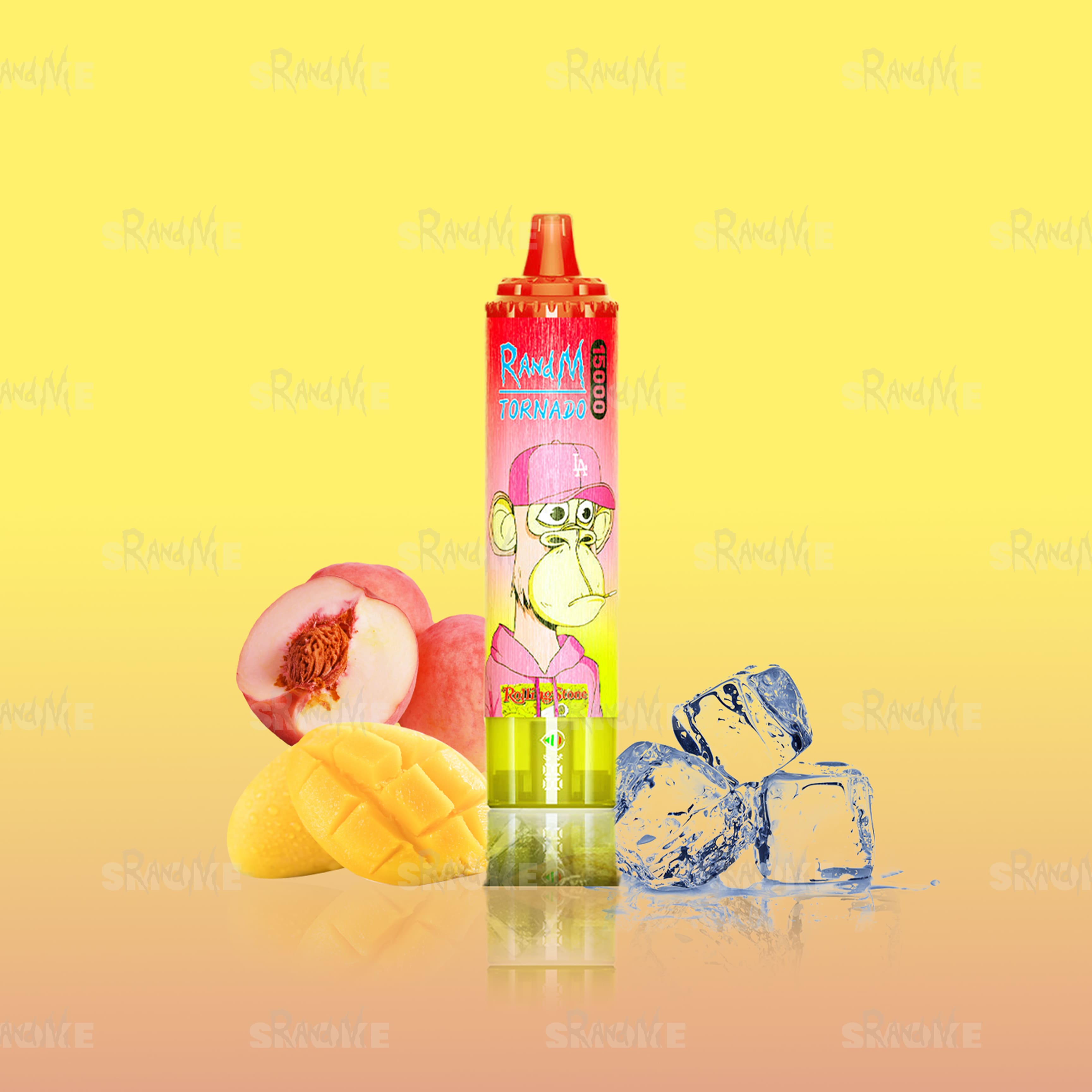 RandM Tornado Vape 15000 Peach Mango – Fruchtiger Mix aus Pfirsich und Mango