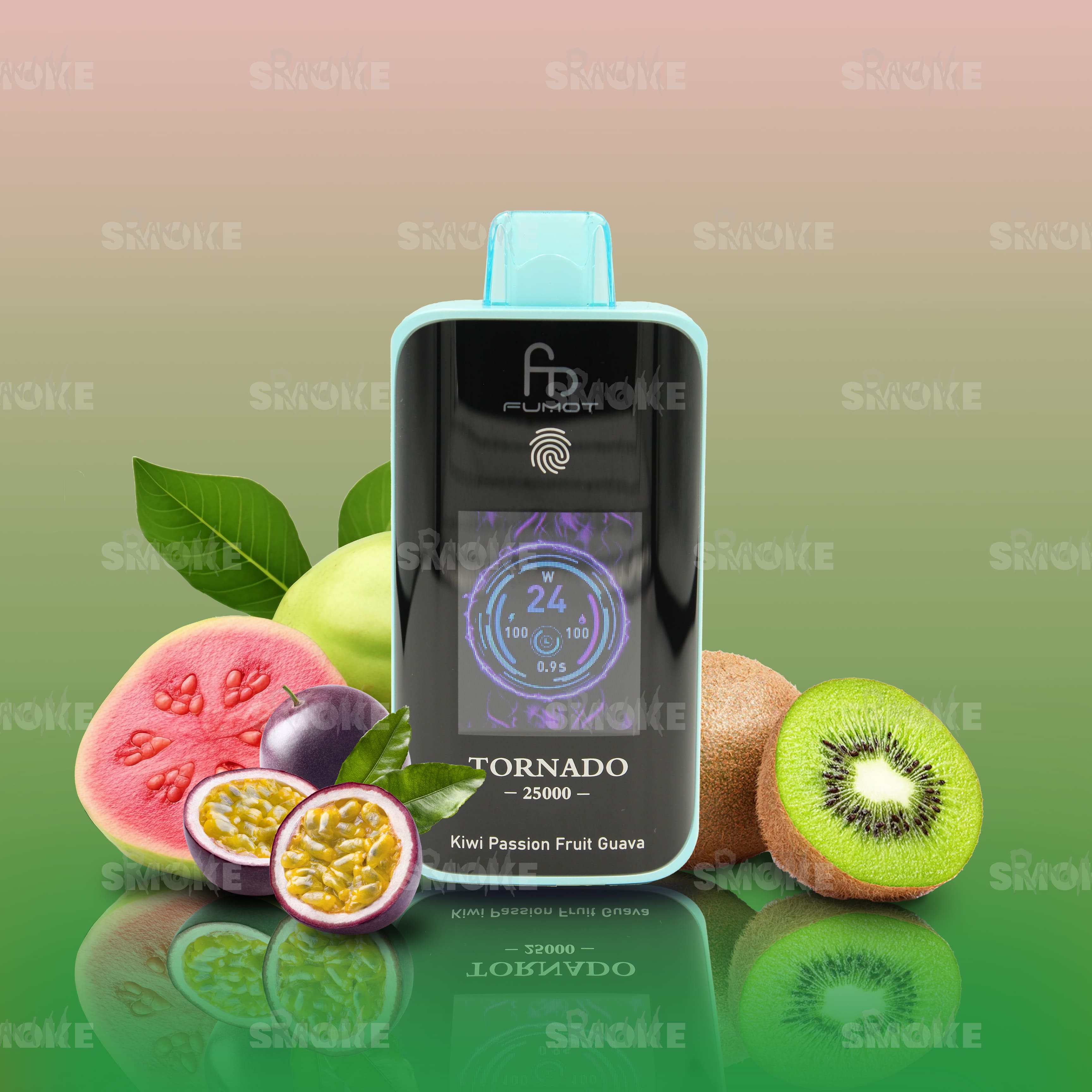 RandM Vape Tornado 25000 Kiwi Passionfruit Guava – Tropischer Mix aus Kiwi, Passionsfrucht und Guave