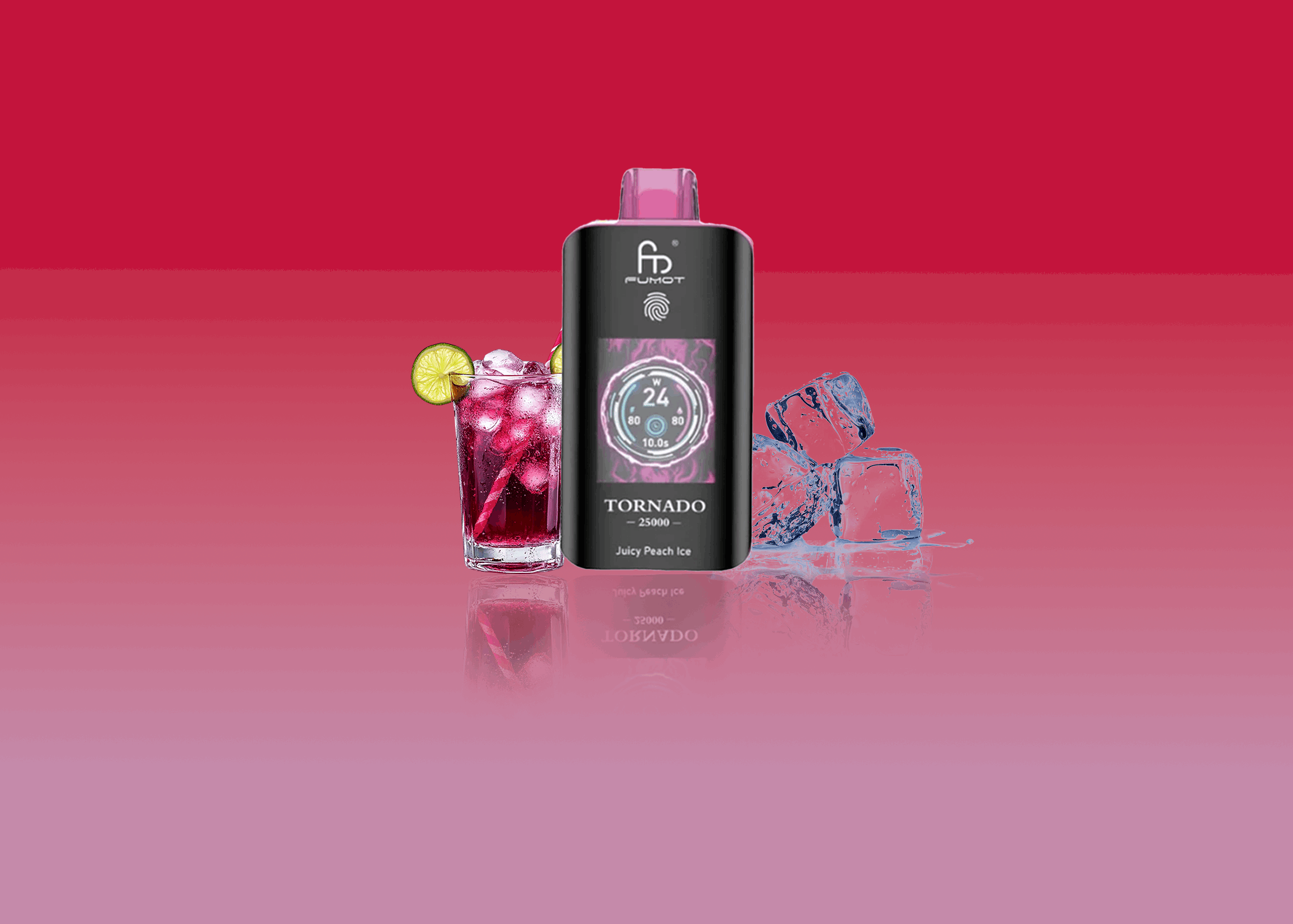 RandM Vape Tornado 25000 Pink Lemonade – Spritzige Zitronenlimonade mit fruchtiger Note