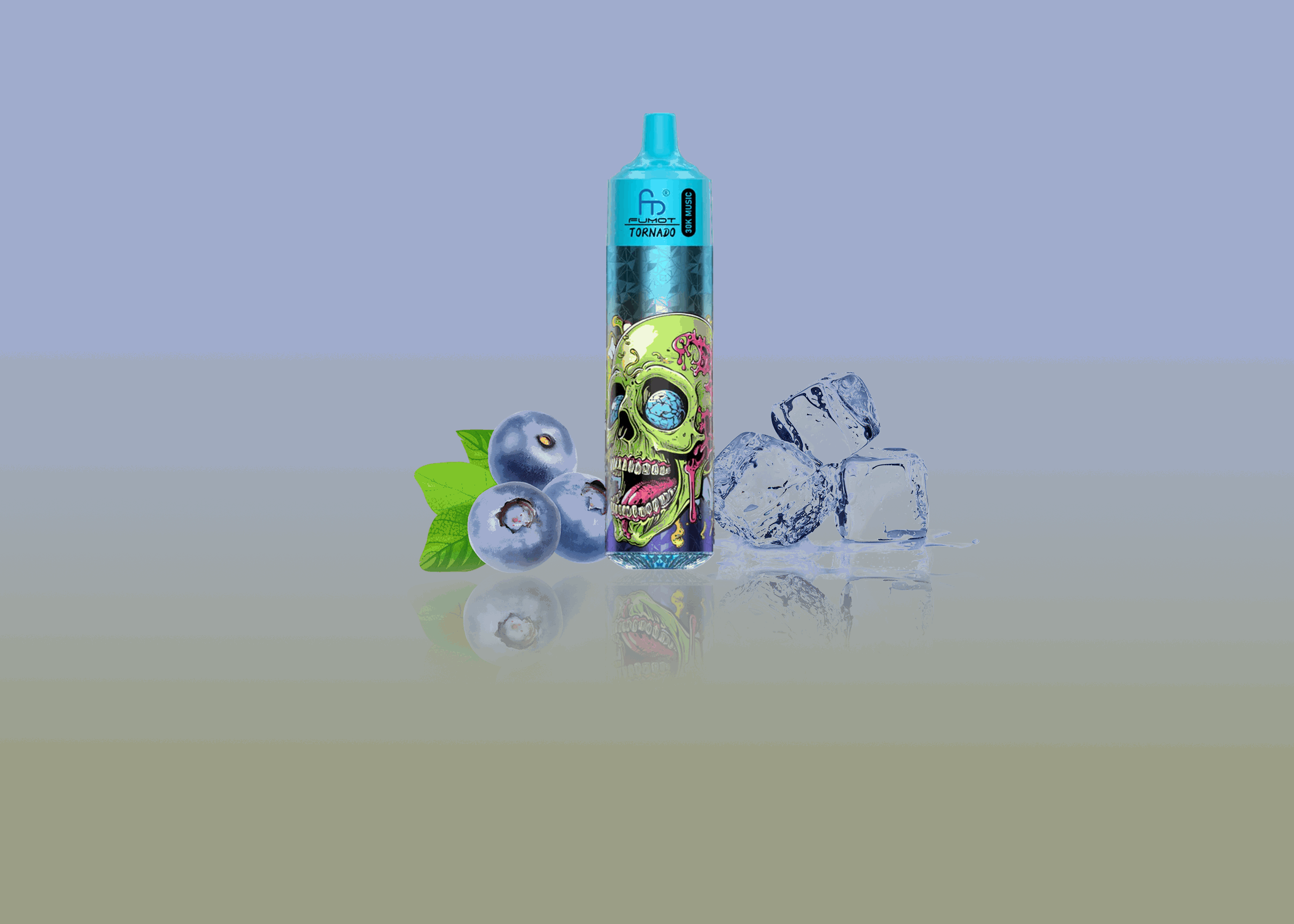RandM Vape Tornado 30000 Black Ice – Dunkle Beeren mit einem erfrischenden Ice-Kick