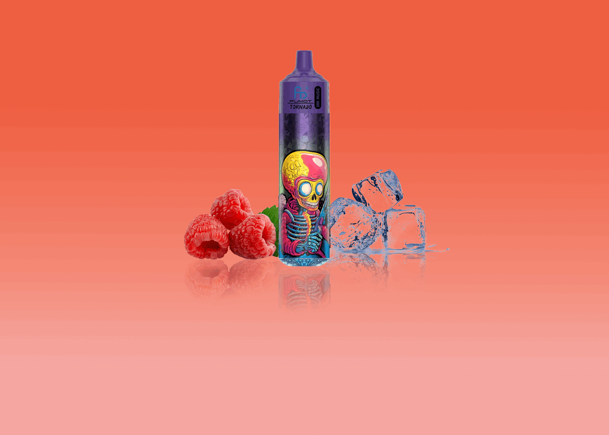 RandM Vape Tornado 30000 Blueberry Sour Raspberry – Saure Himbeeren kombiniert mit süßen Blaubeeren