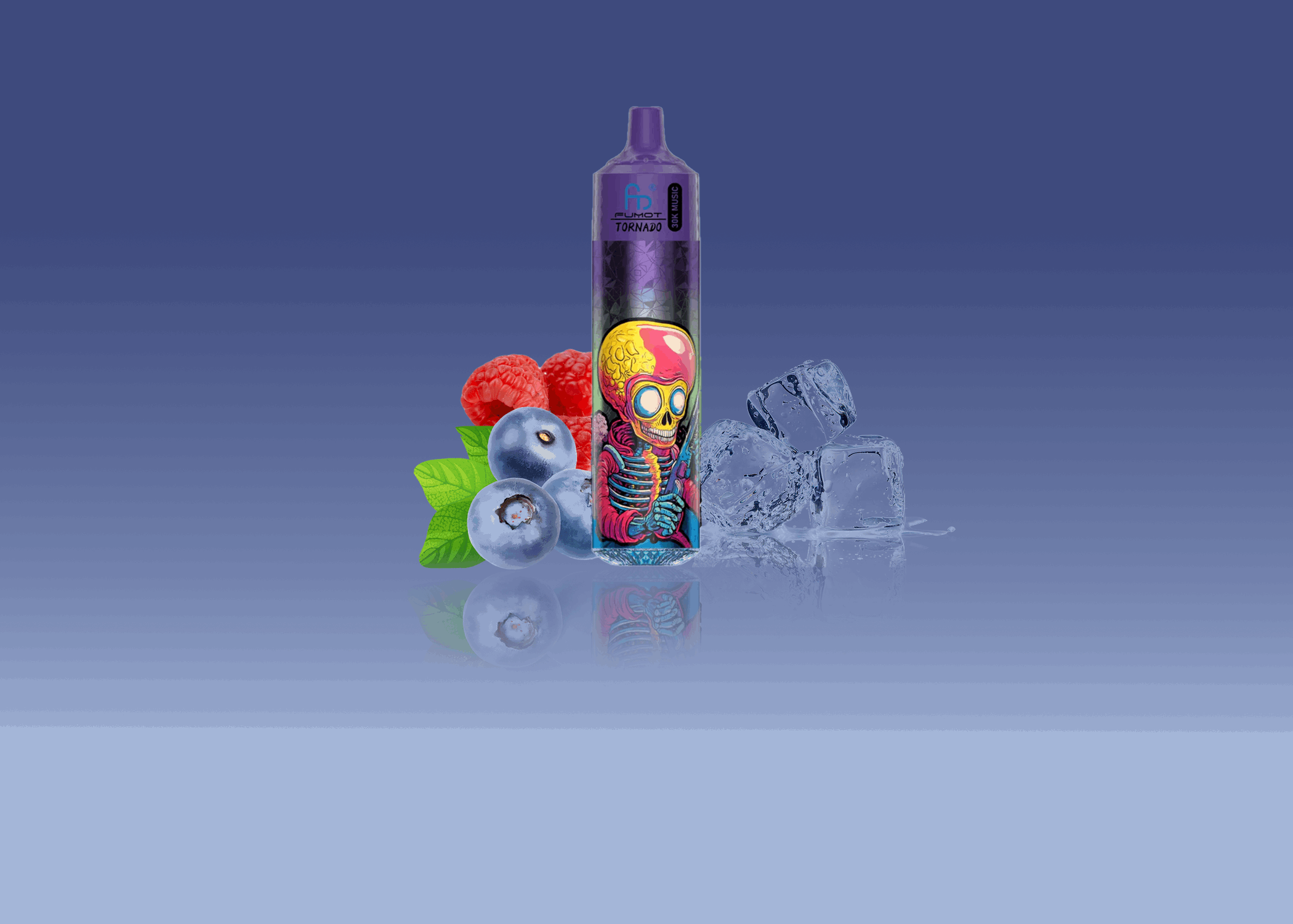 RandM Vape Tornado 30000 Dr. Blue – Intensiver Blaubeergeschmack mit kühler Ice-Note
