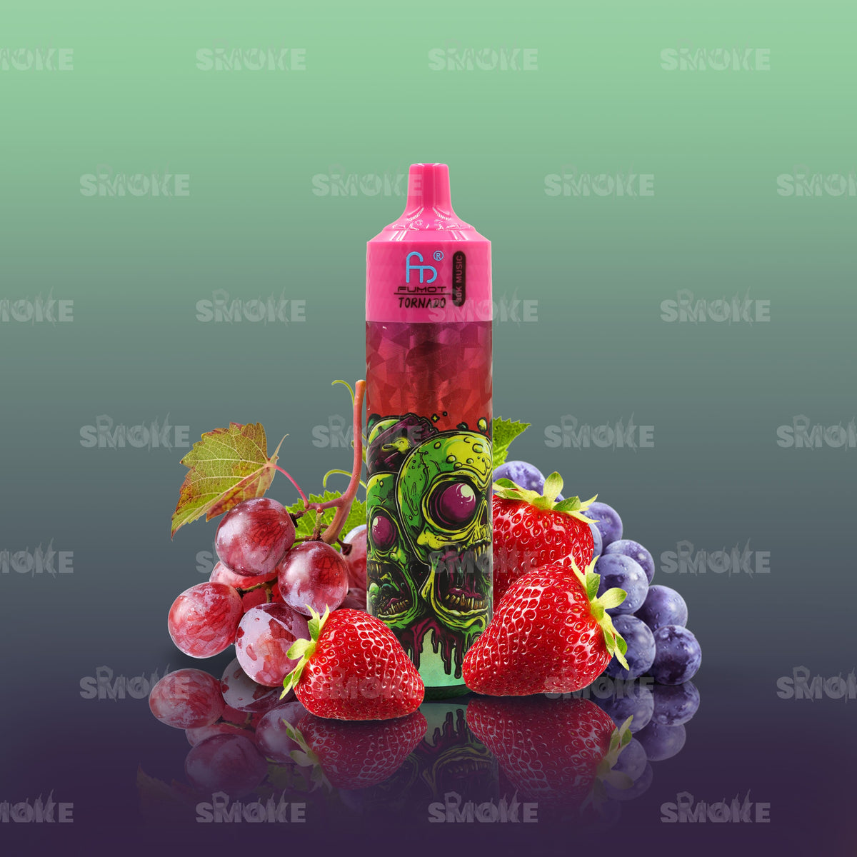 RandM Vape Tornado 30000 Strawberry Grape – Fruchtige Erdbeere trifft auf süße Traube für ein harmonisches Geschmackserlebnis