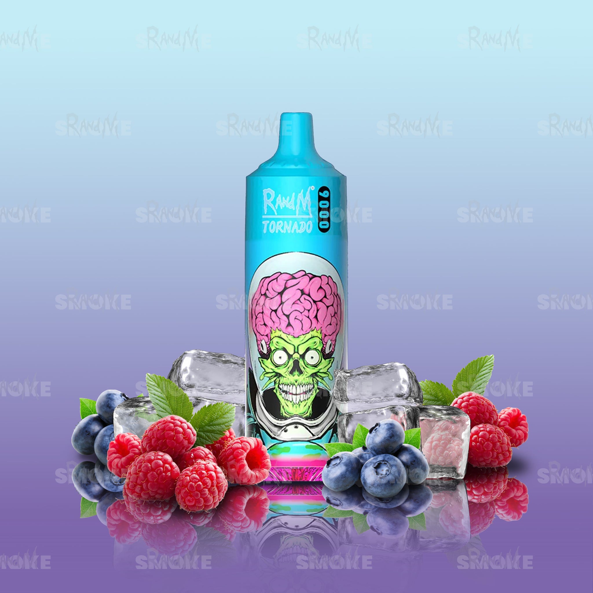elfbar elfa master akku RandM Tornado 9000 Blue Razz Ice für 9,99 €
